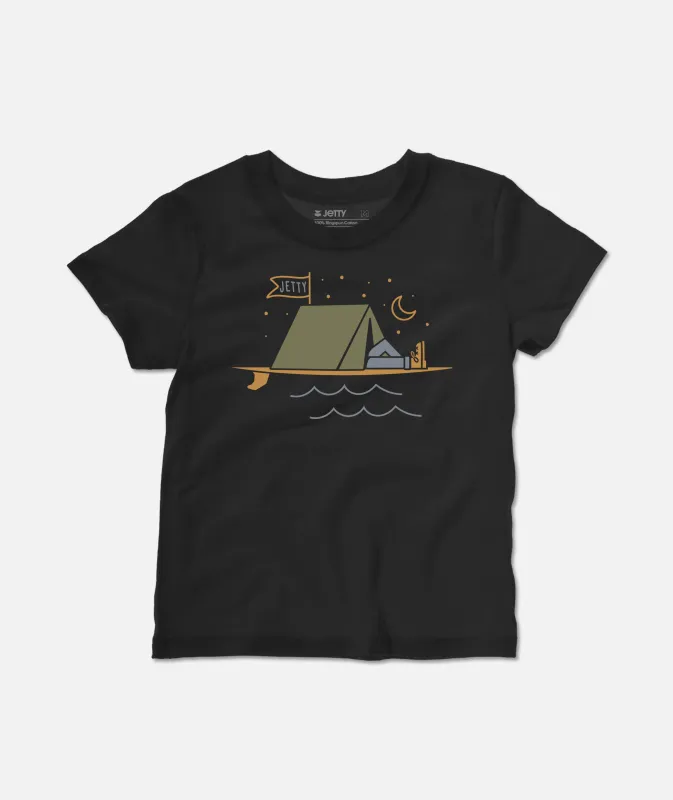 Tot Drifter Tee - Black sold by JETTY
