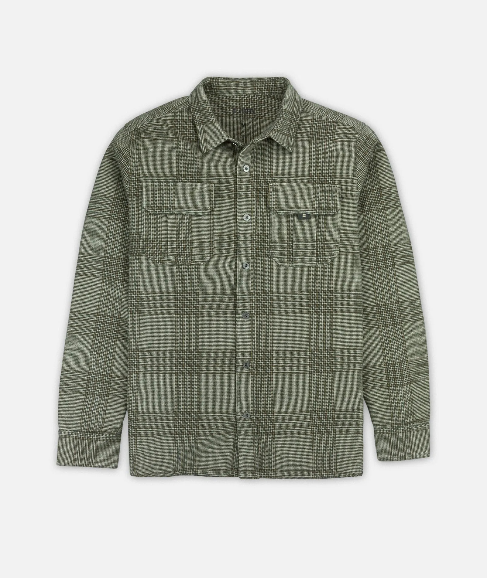 Arbor Flannel - Charcoal sold by JETTY