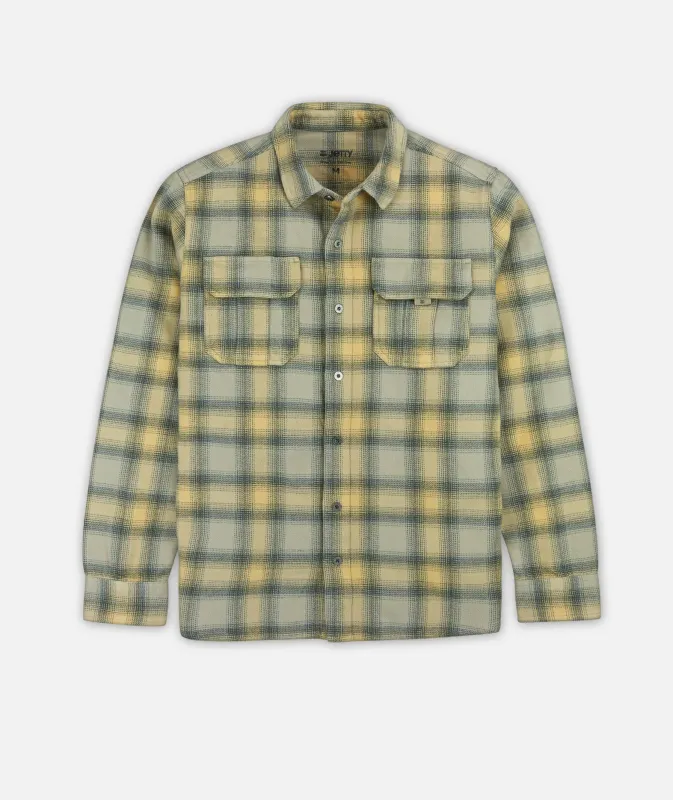Arbor Flannel - Tan sold by JETTY