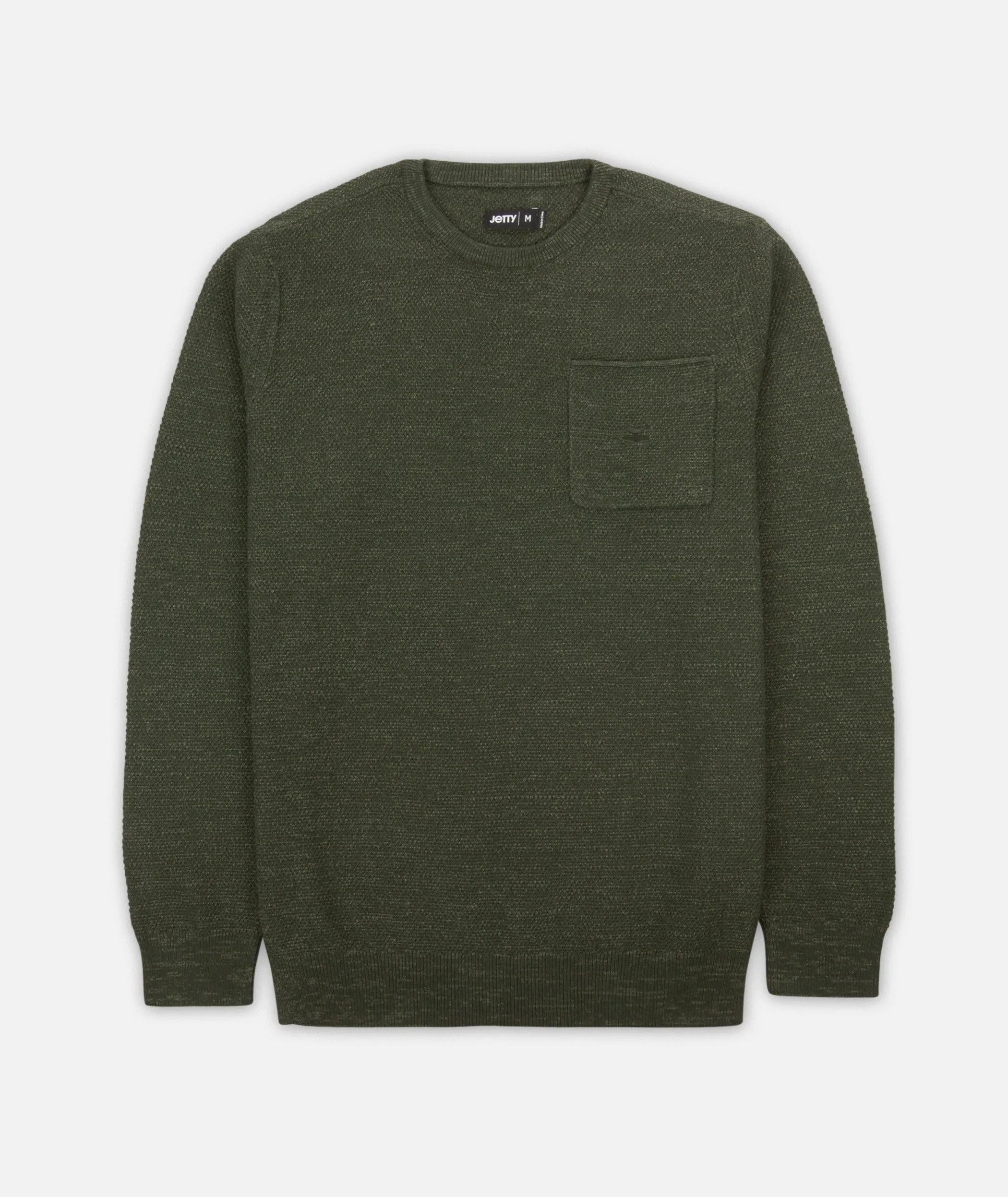Brine Sweater - Olive sold by JETTY