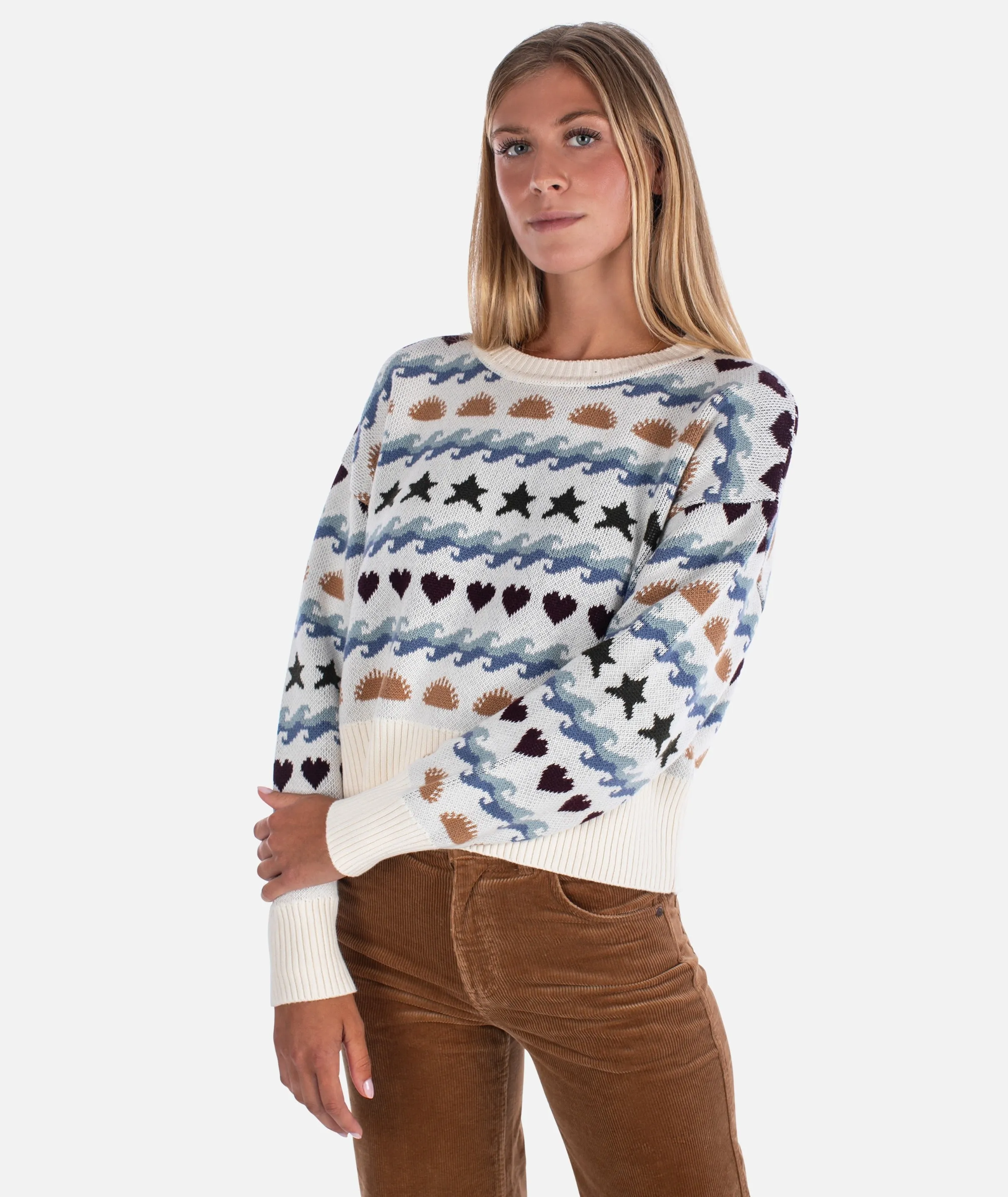 Crescent Sweater - Ivory sold by JETTY product image thumbnail 2