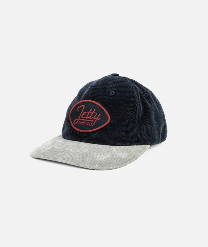 Fairground Snapback - Navy sold by JETTY