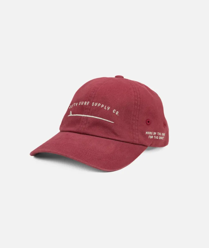 Glider Dad Hat - Red sold by JETTY