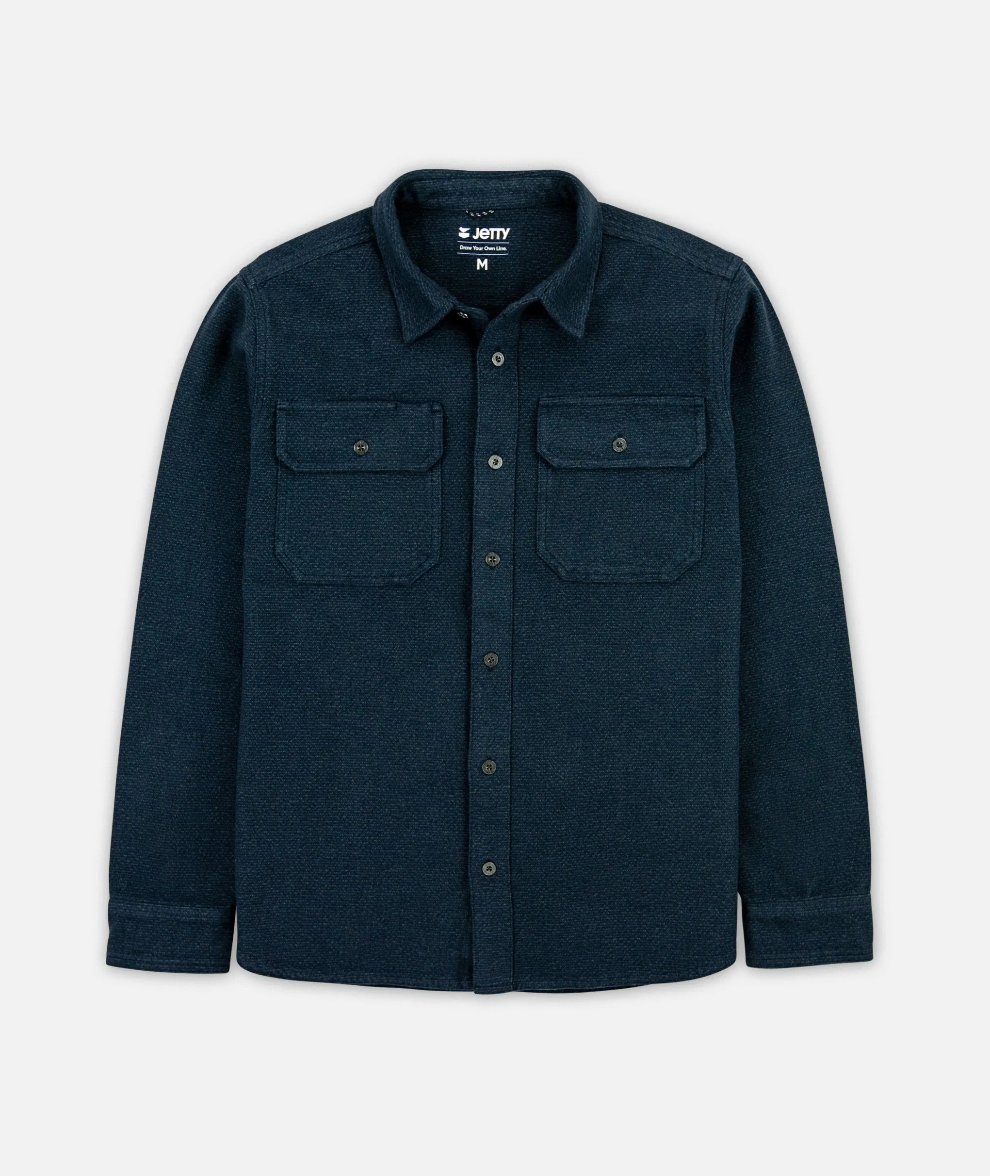 Horizon Heavy Duty Shirt - Midnight Navy sold by JETTY