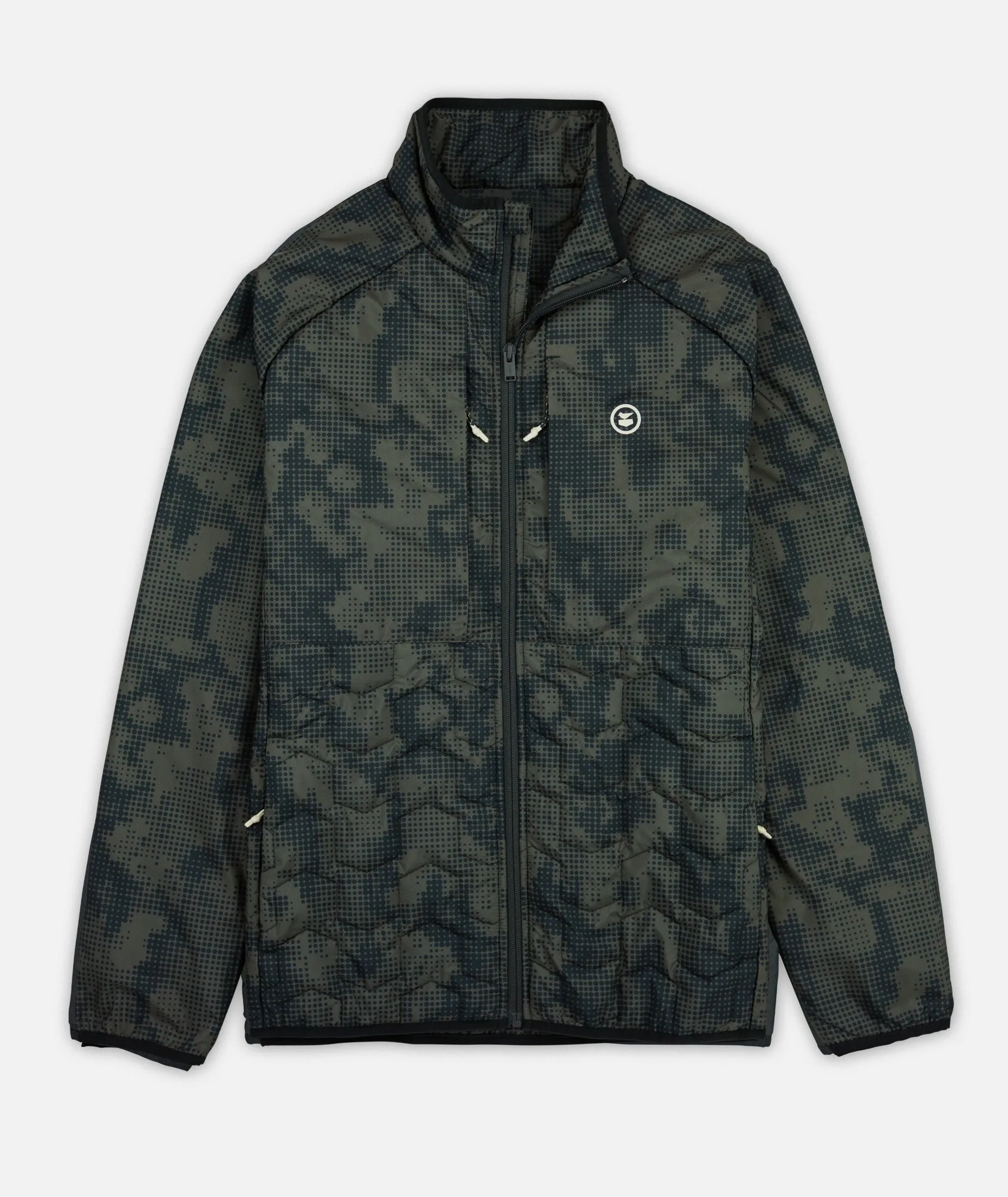 Inlet Puffer Jacket - Army sold by JETTY