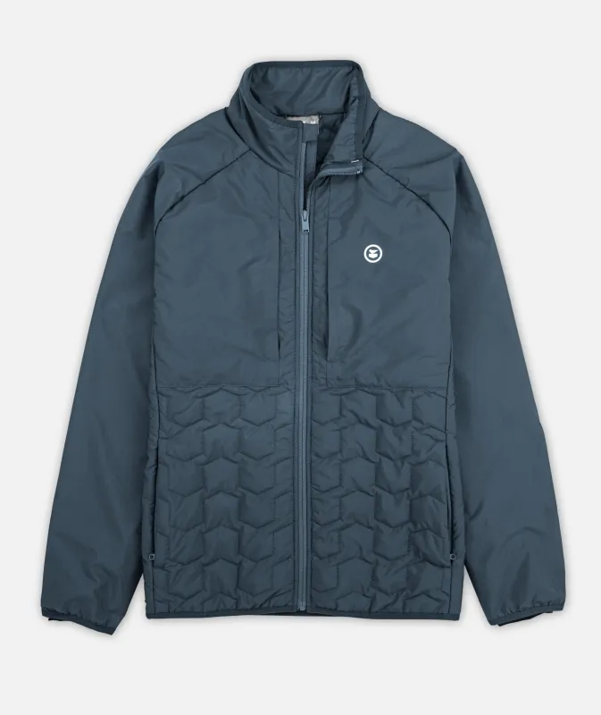 Inlet Puffer Jacket - Storm sold by JETTY