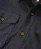 Noah Long Sleeve Shirt - Black Sand sold by JETTY