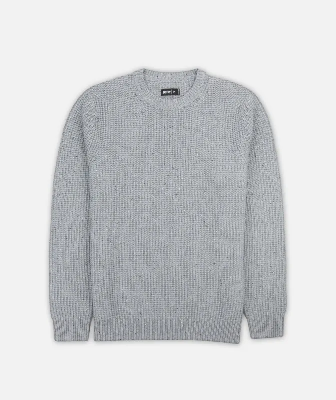Paragon Sweater - Light Grey sold by JETTY
