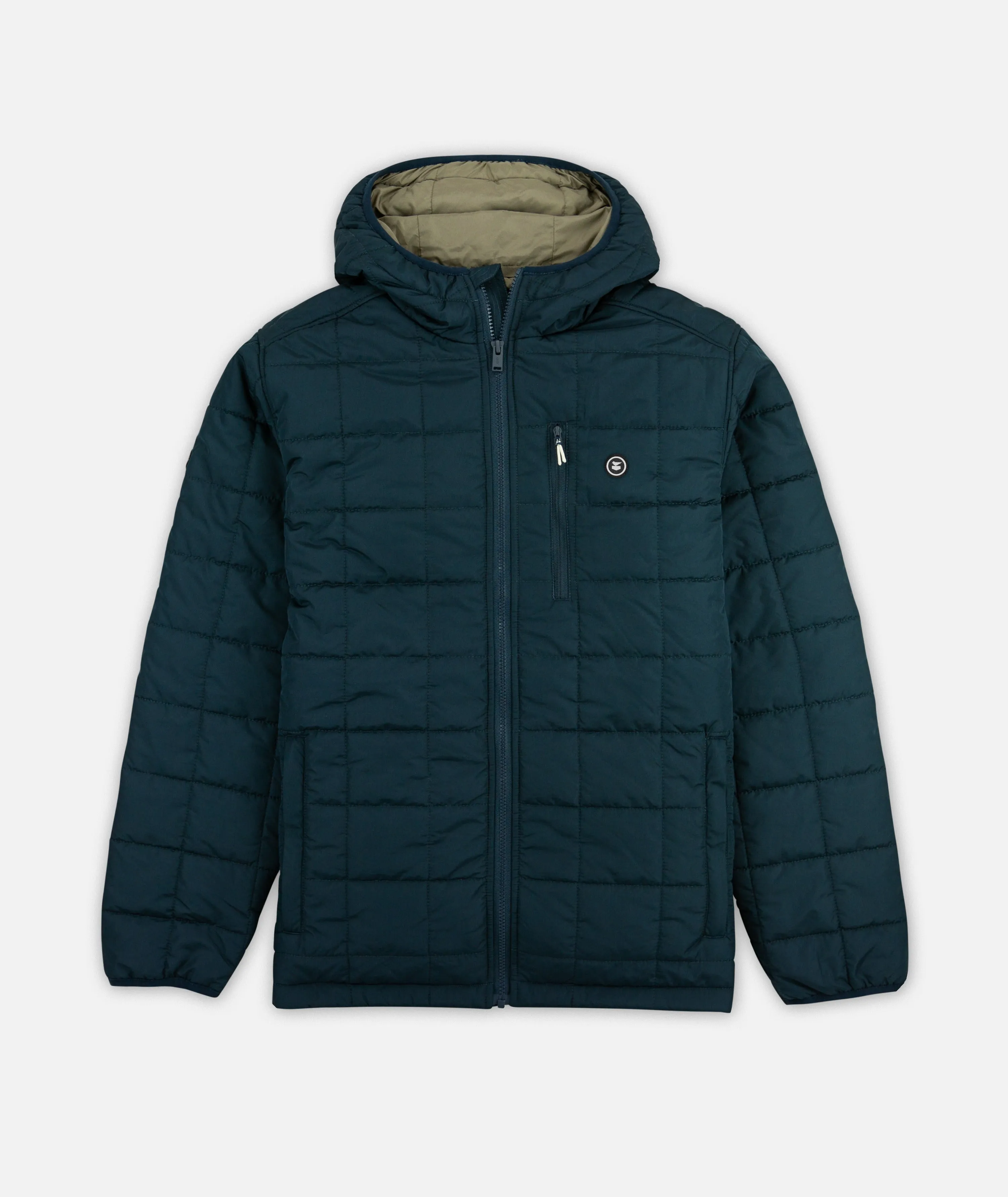 Puffer Coat - Navy sold by JETTY