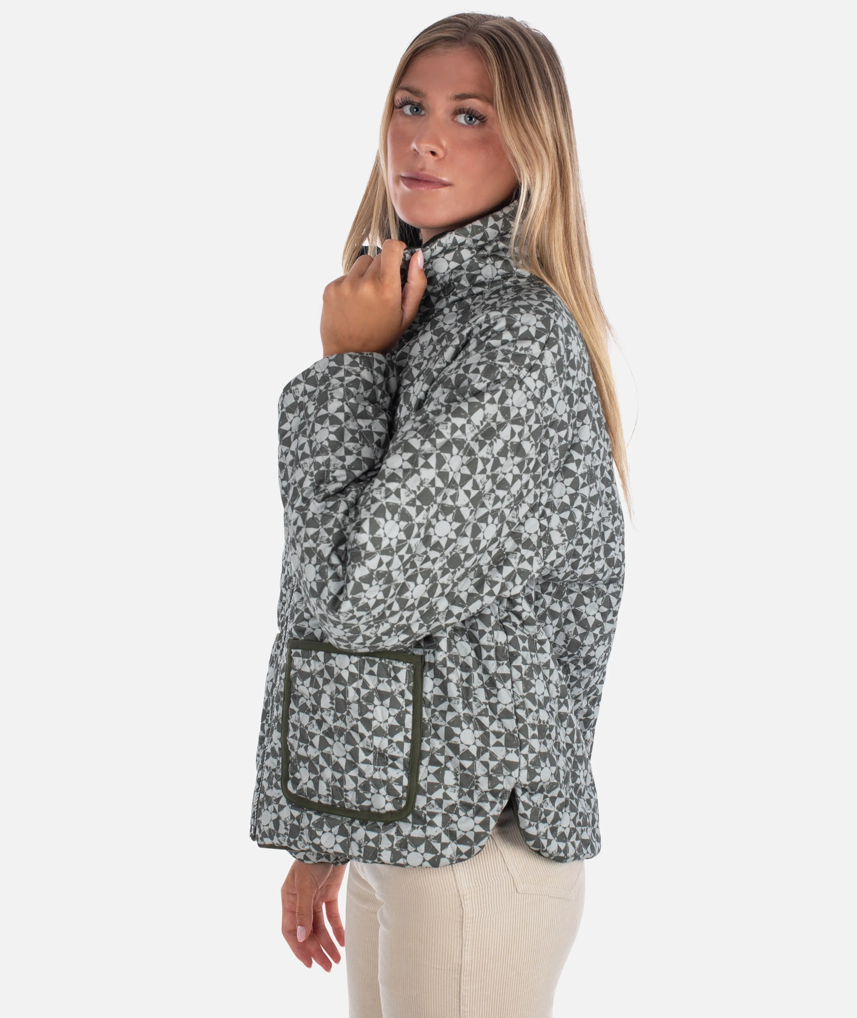 Rainier Reversible Puffer - Olive sold by JETTY product image thumbnail 3