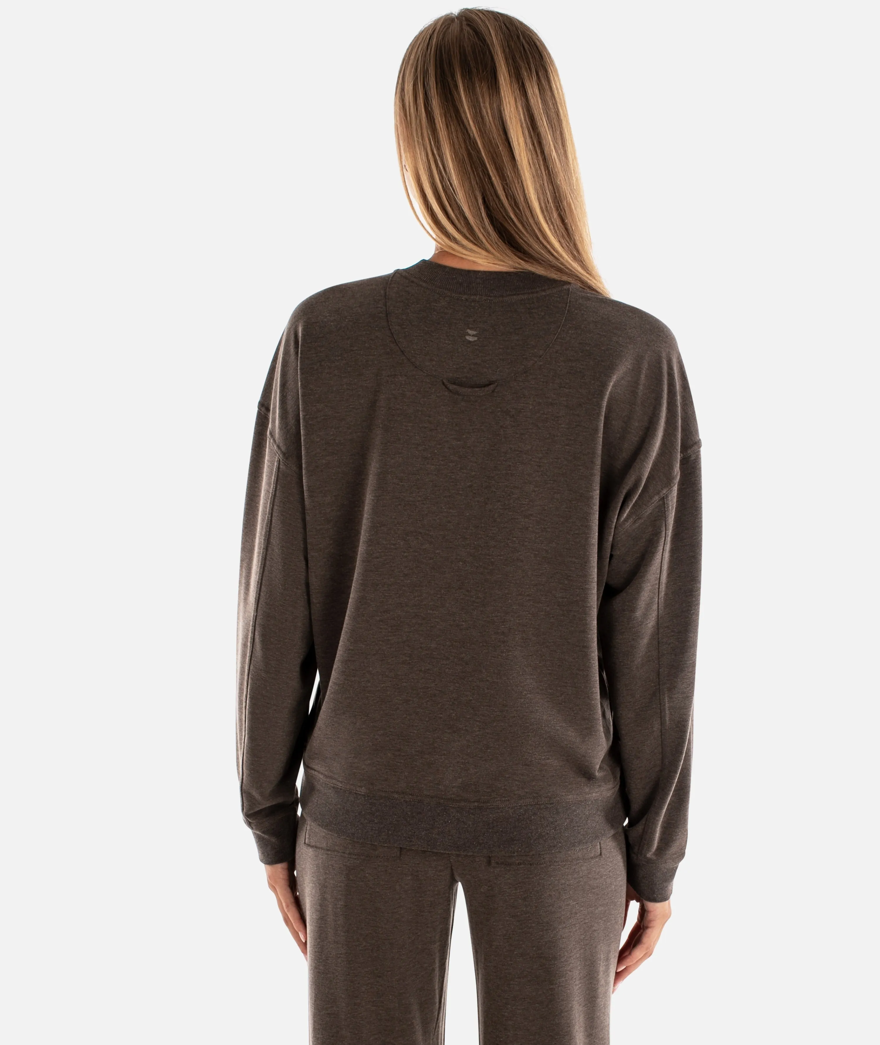Rosewood Crewneck Sweatshirt - Brown sold by JETTY product image thumbnail 3