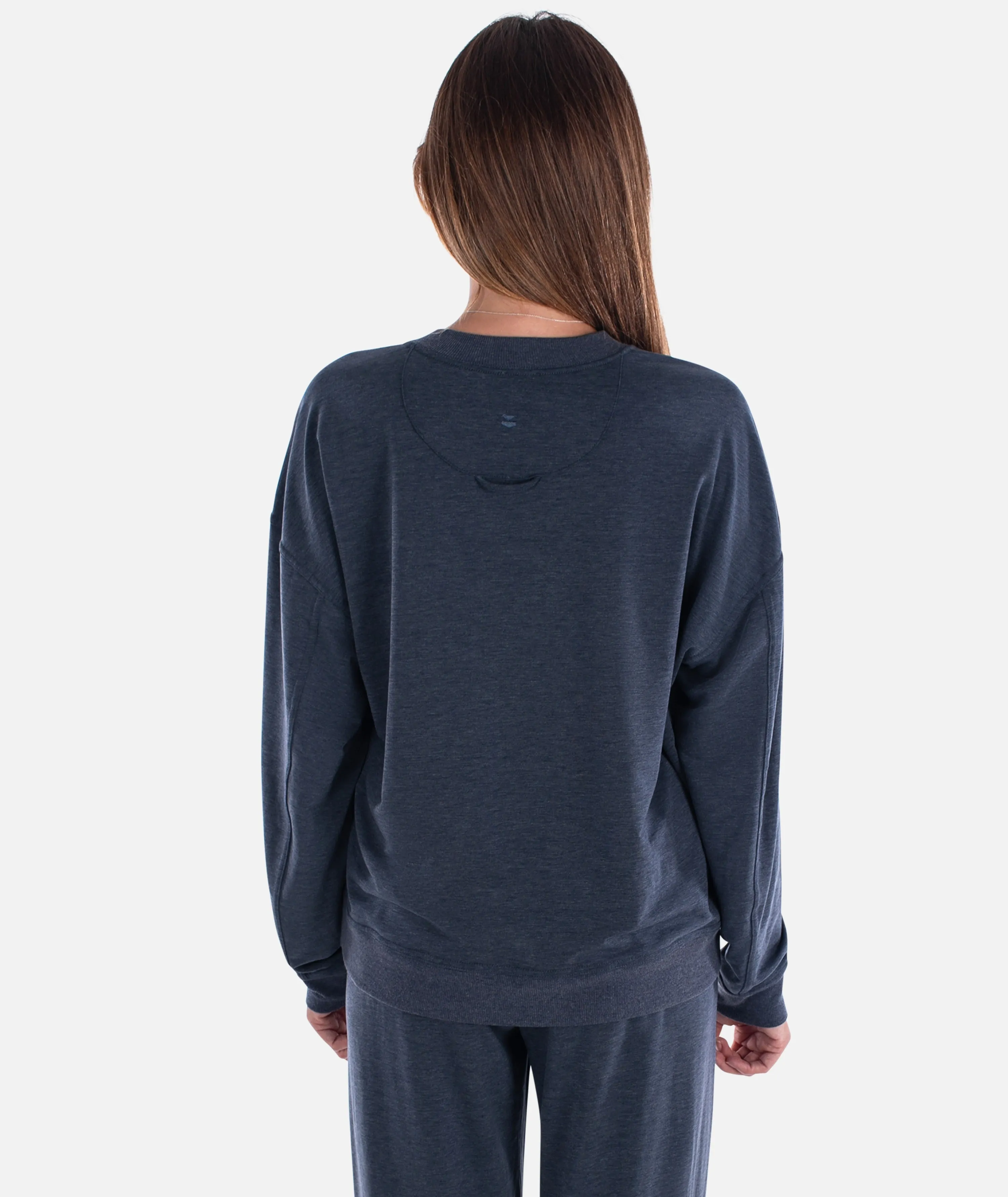 Rosewood Crewneck Sweatshirt - Navy sold by JETTY product image thumbnail 3