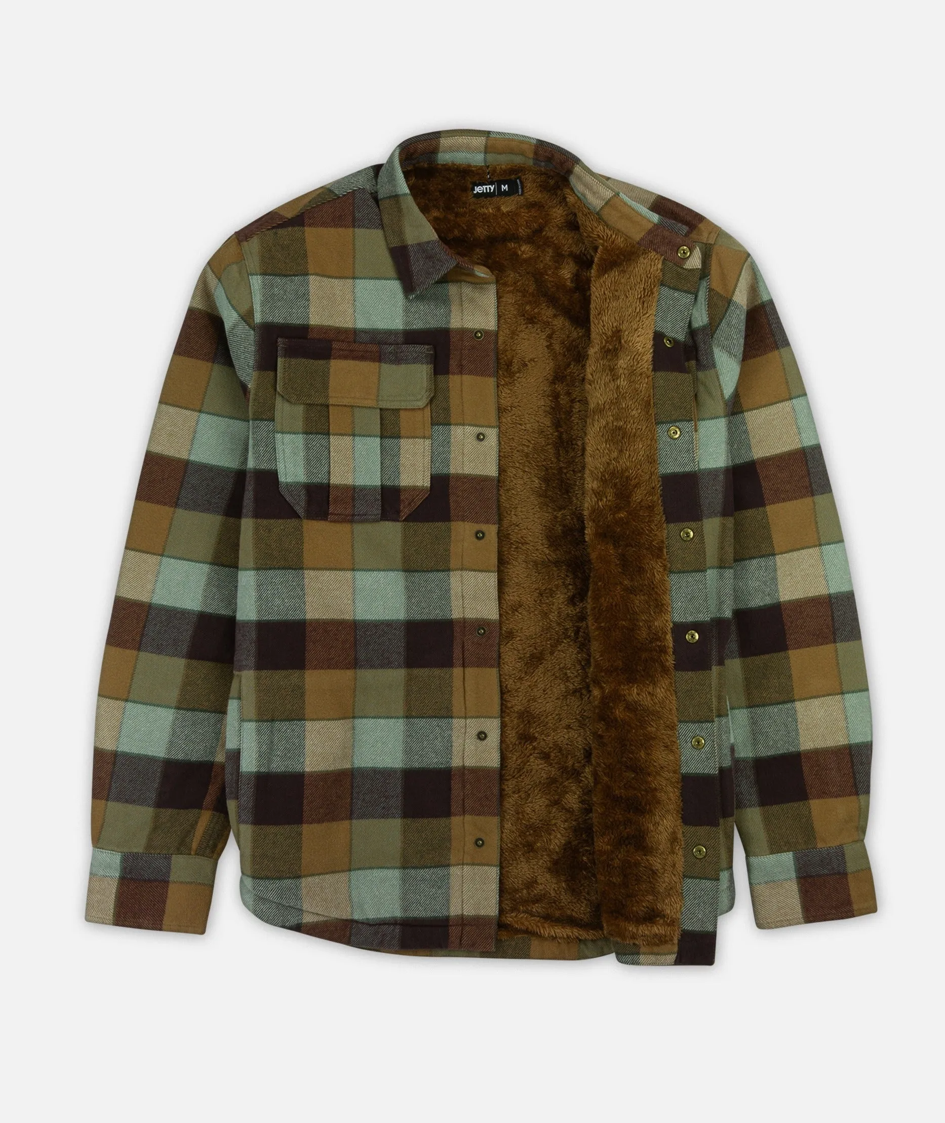 Sherpa Jacket - Rust sold by JETTY product image thumbnail 2