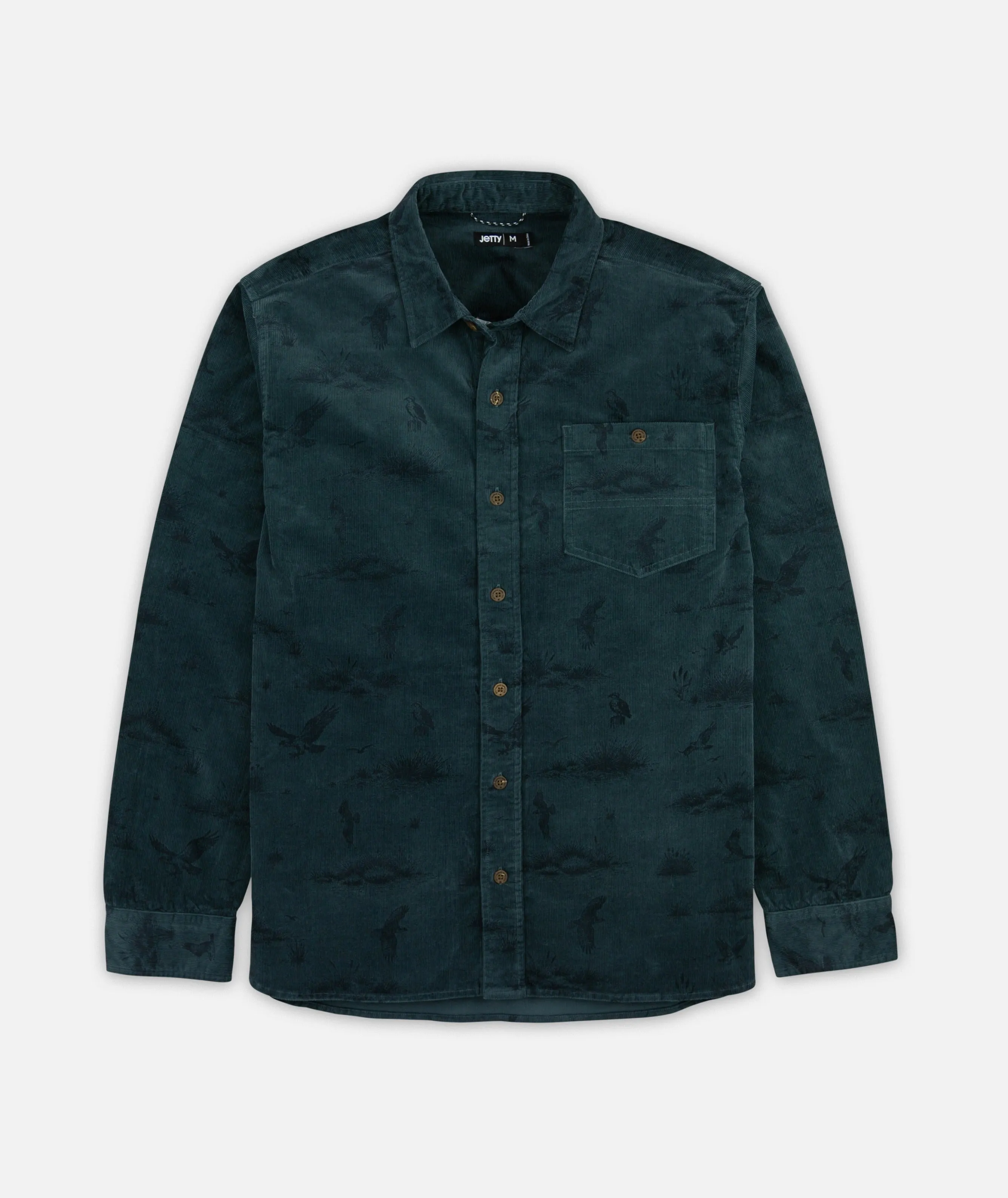 Shoals Corduroy Shirt - Navy sold by JETTY