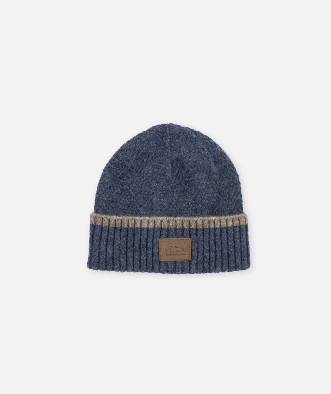 Southport Beanie - Navy sold by JETTY