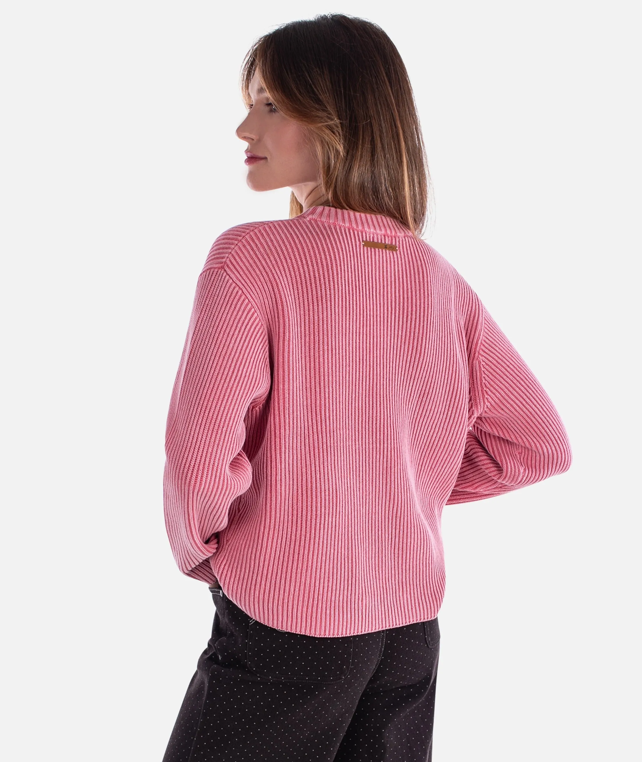 Sundrenched Crewneck Sweater - Dusty Rose sold by JETTY product image thumbnail 2
