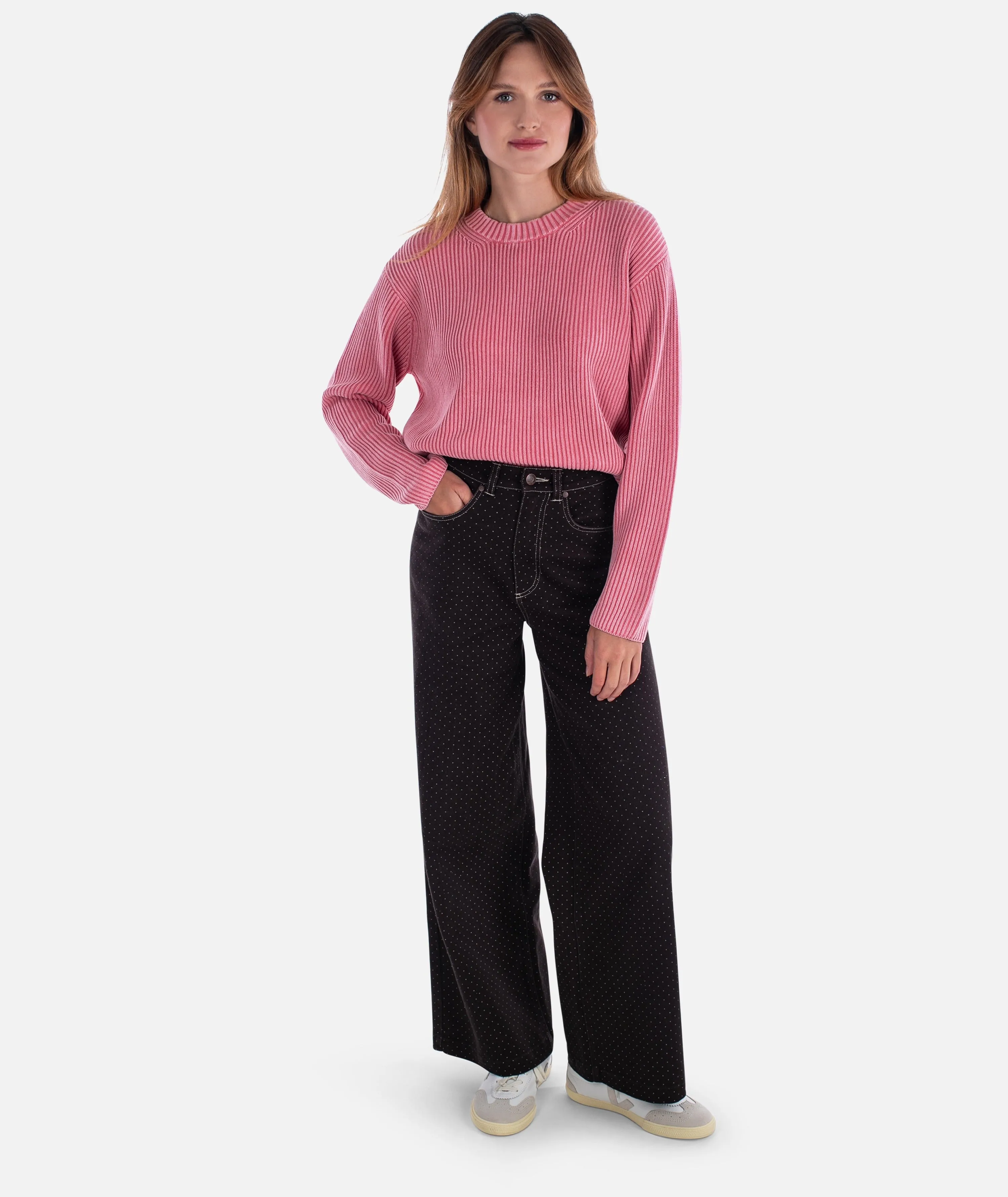 Sundrenched Crewneck Sweater - Dusty Rose sold by JETTY product image thumbnail 4