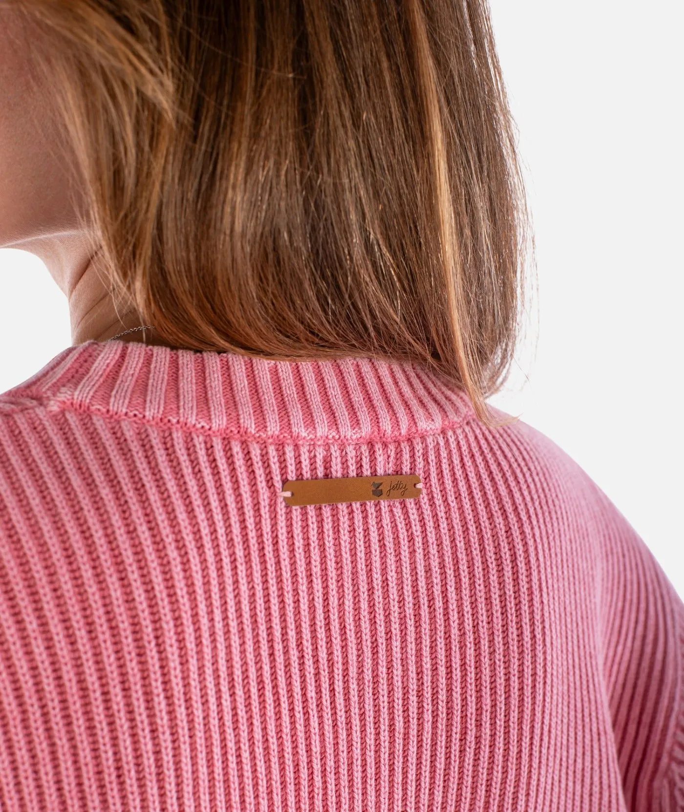 Sundrenched Crewneck Sweater - Dusty Rose sold by JETTY product image thumbnail 3