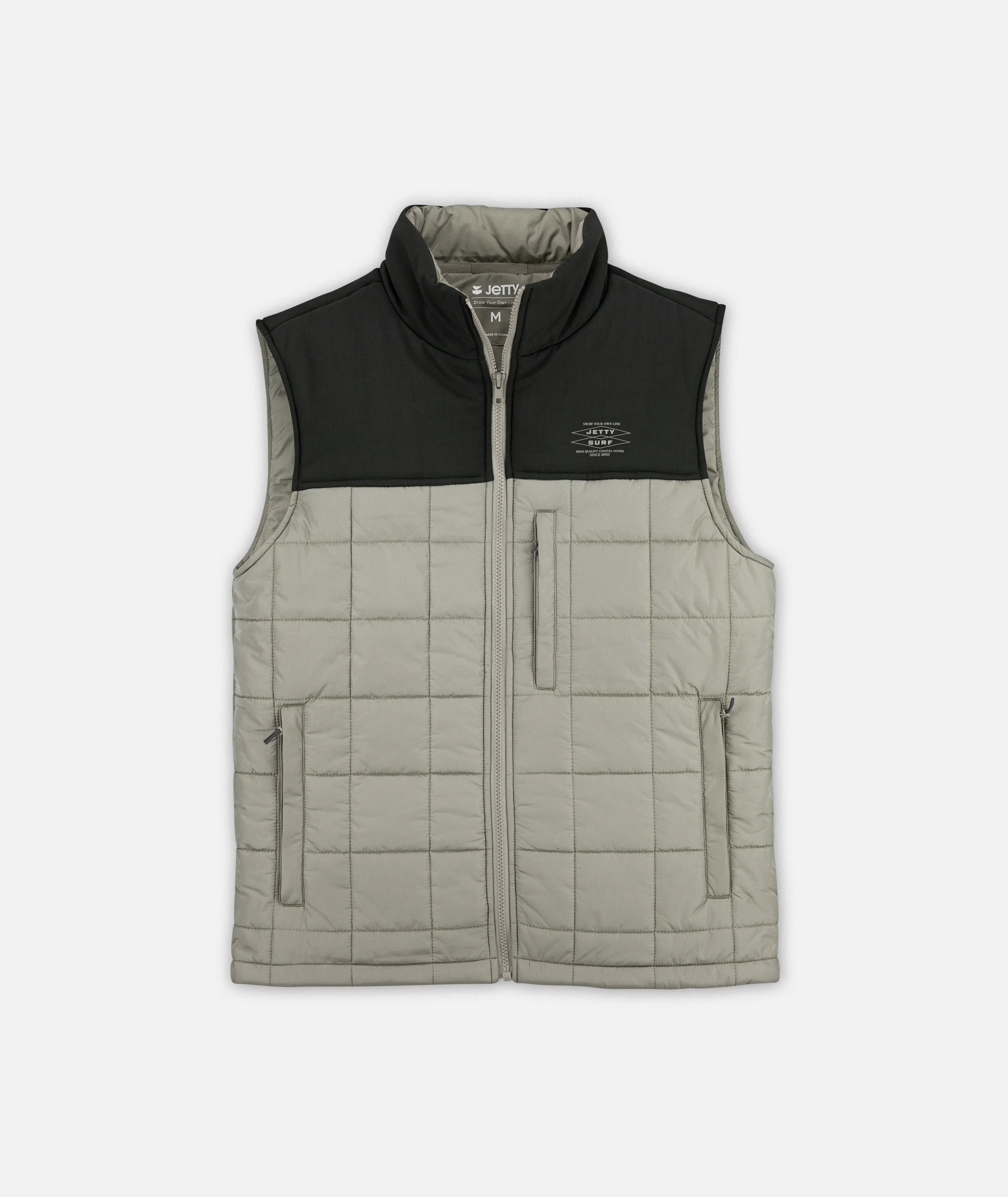 Terrace Vest - Oyster sold by JETTY