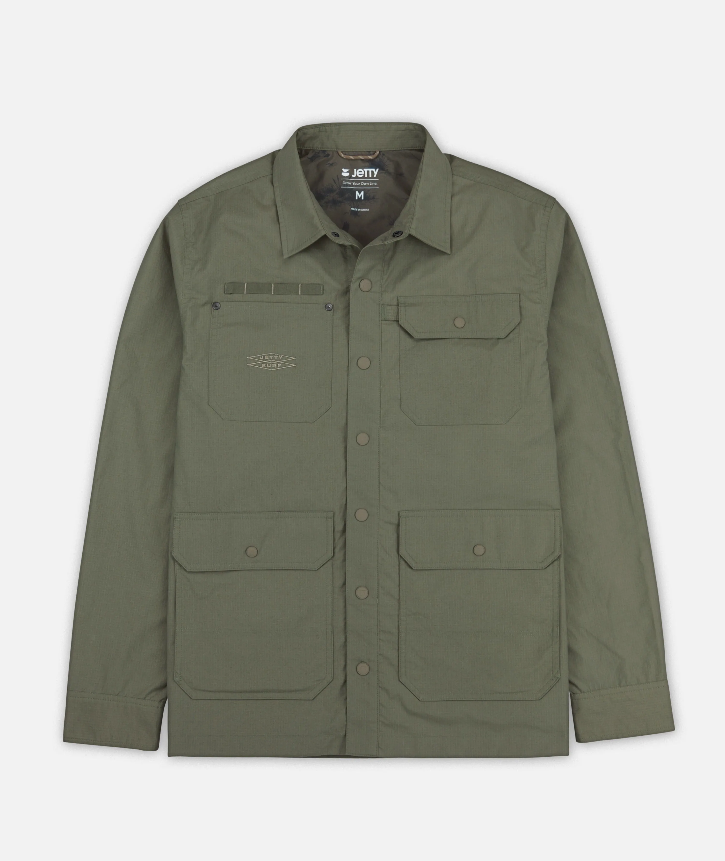 Watermans Chore Coat - Olive sold by JETTY