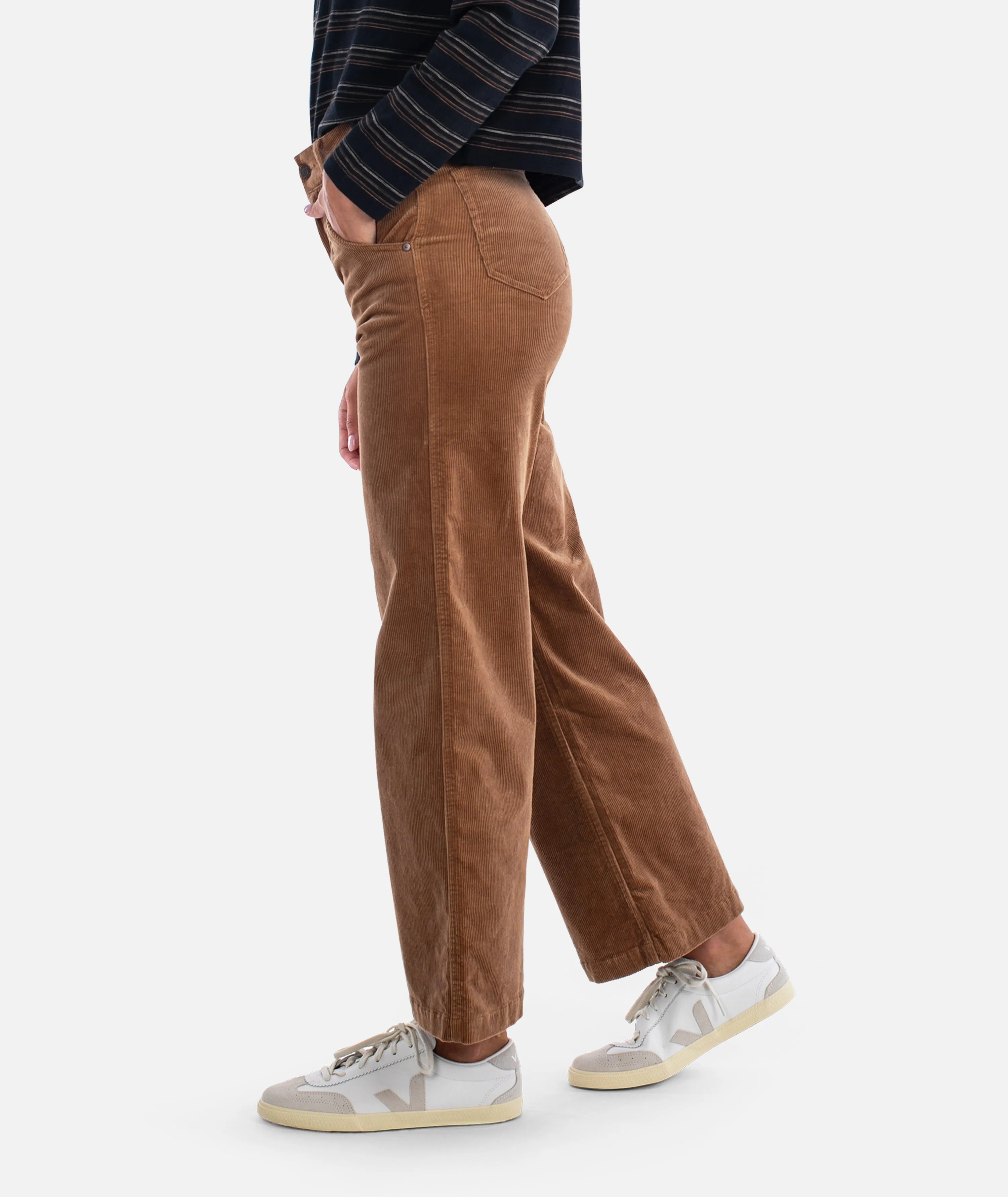 Whaler Corduroy Wide Leg Pants - Camel sold by JETTY product image thumbnail 2