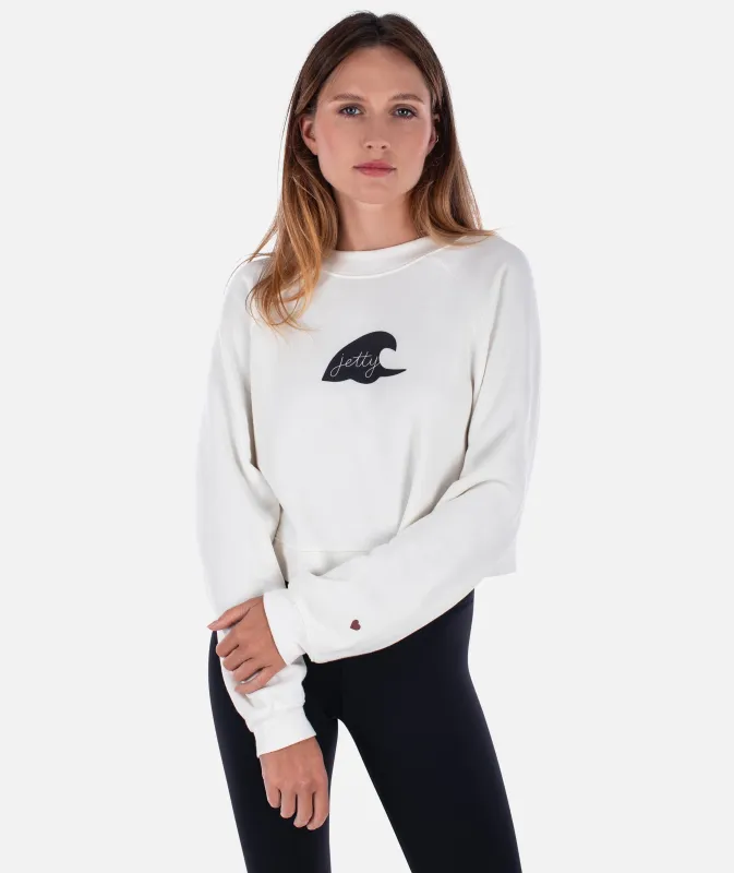 Breaking Barriers Crewneck - White sold by JETTY