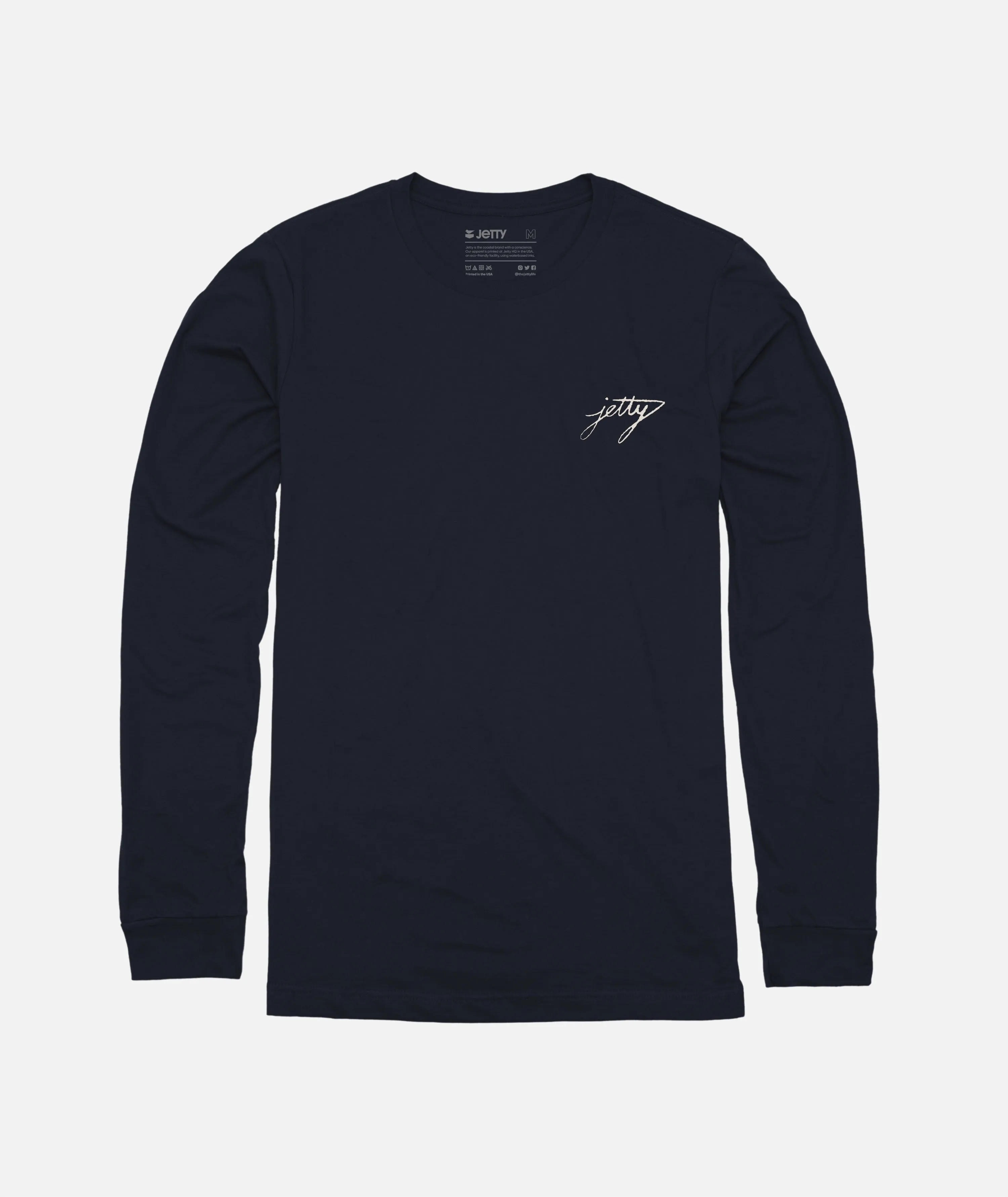 Crush Long Sleeve - Navy sold by JETTY product image thumbnail 2