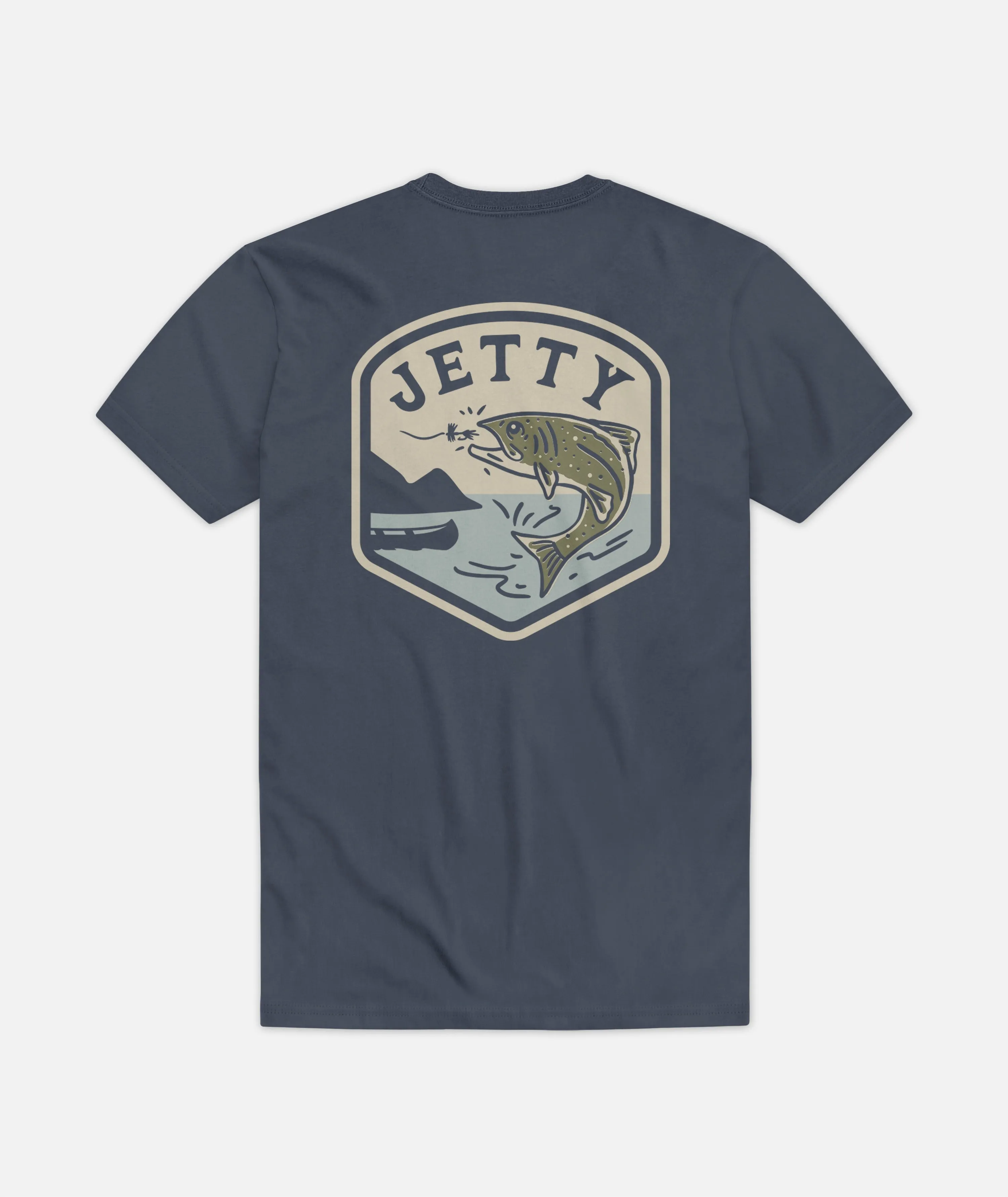 Reservoir Tee - Navy sold by JETTY