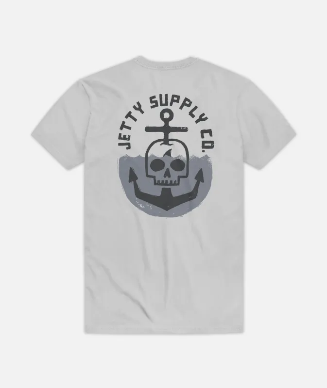 Sinker Tee - Silver sold by JETTY