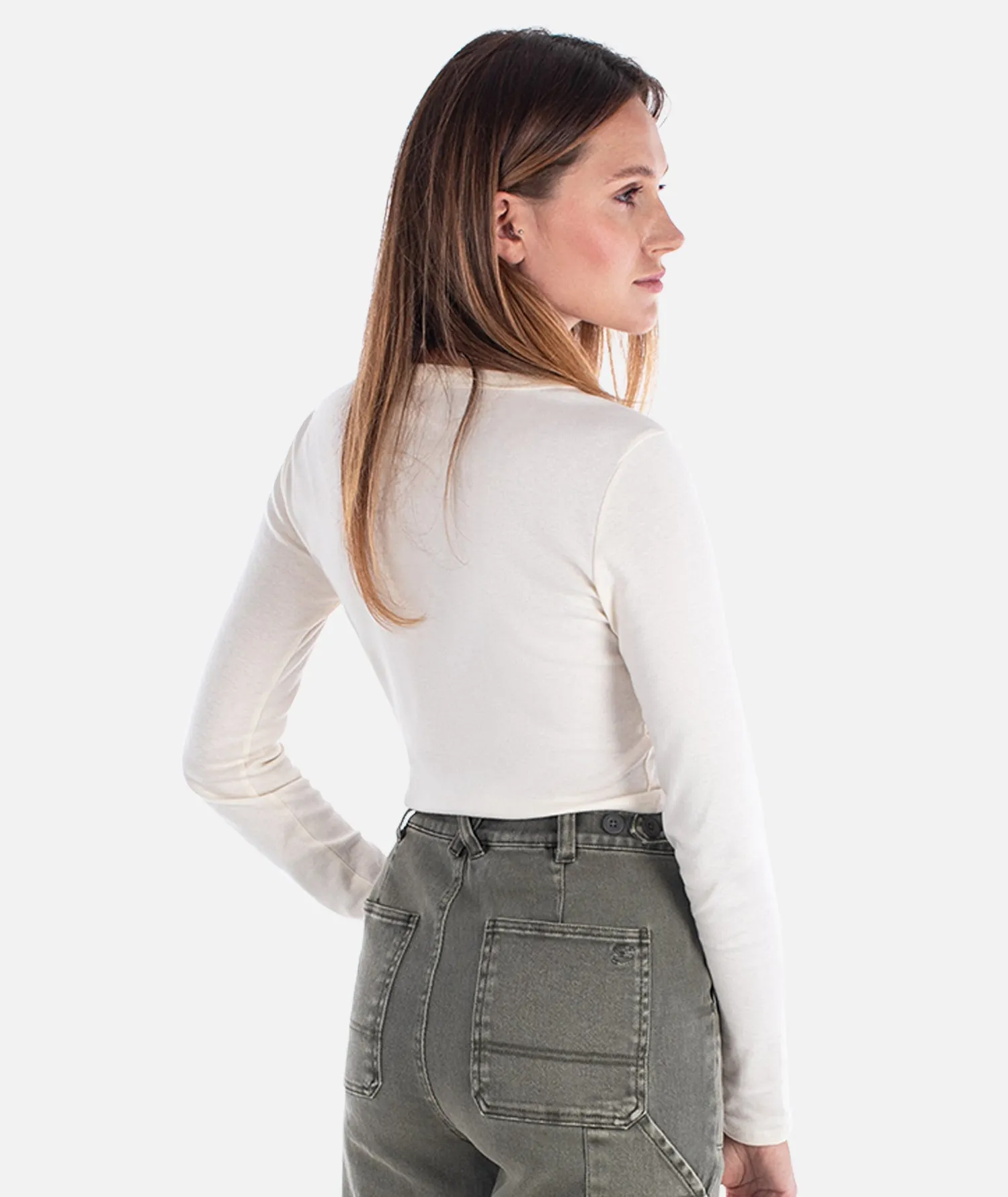 Sunlit Long Sleeve - Natural sold by JETTY product image thumbnail 3