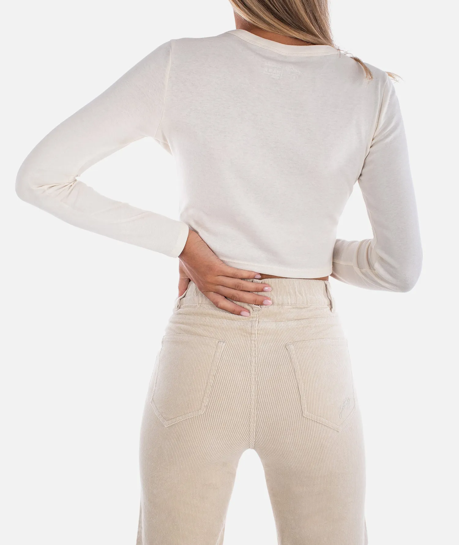Sunlit Long Sleeve - Natural sold by JETTY product image thumbnail 2