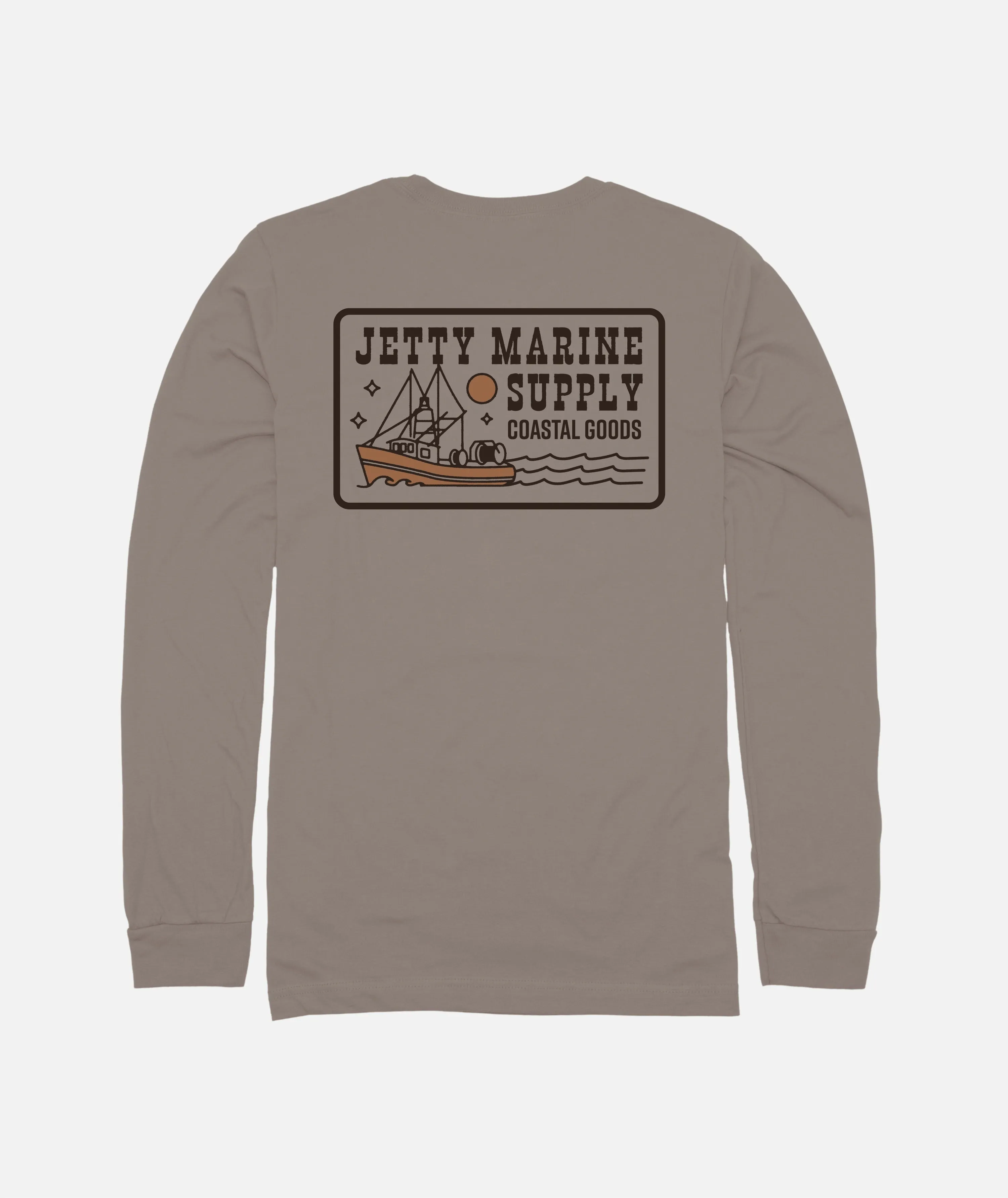 Trawler Long Sleeve - Cinder sold by JETTY