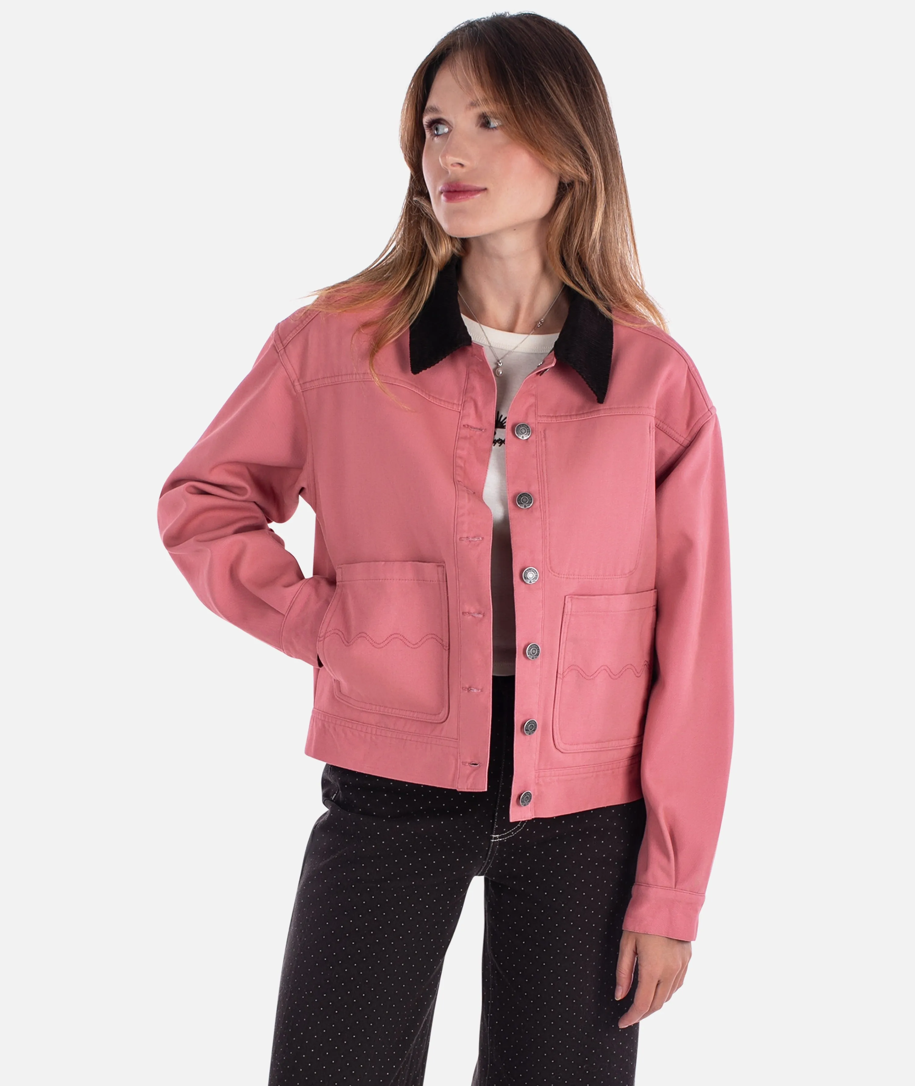 Kai Coat - Dusty Rose sold by JETTY product image thumbnail 2