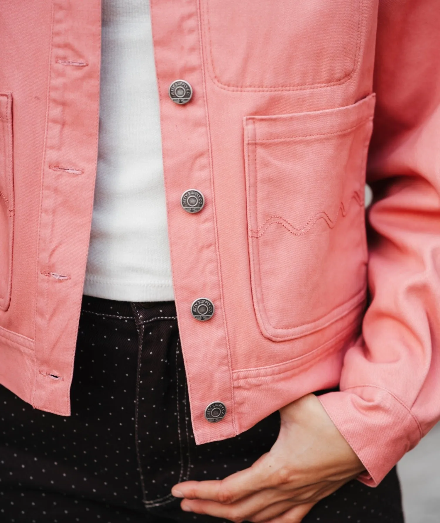 Kai Coat - Dusty Rose sold by JETTY product image thumbnail 5