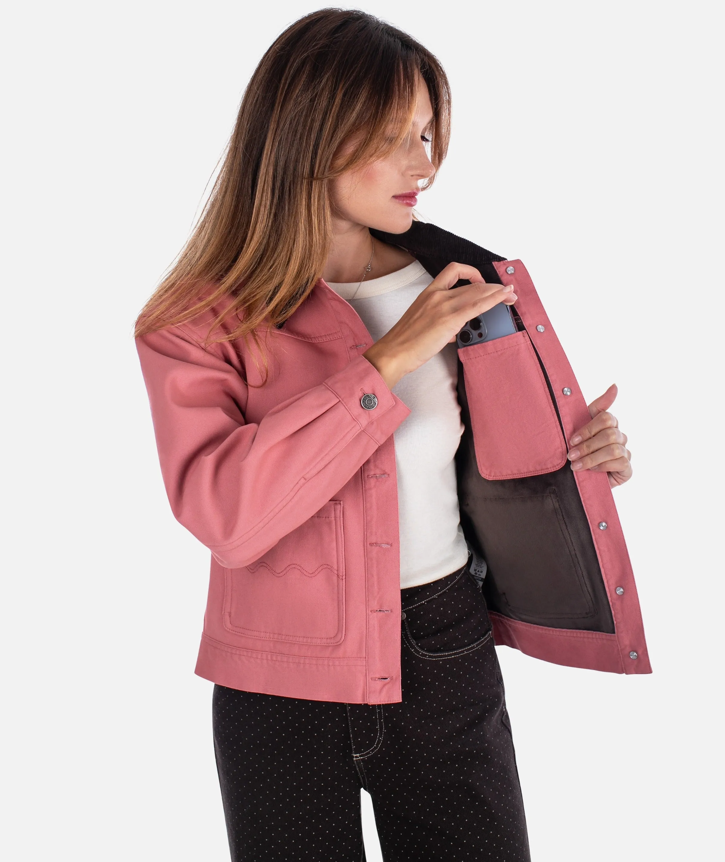 Kai Coat - Dusty Rose sold by JETTY product image thumbnail 3