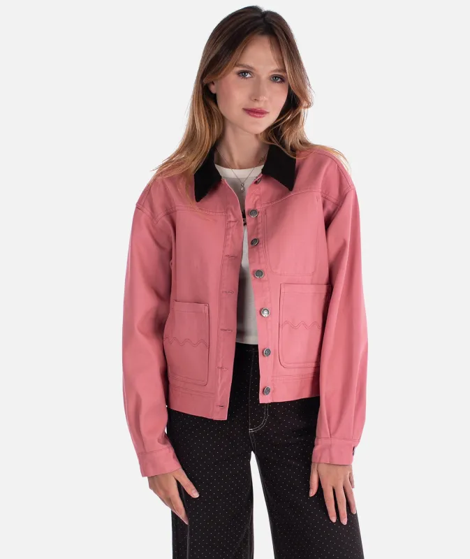 Kai Coat - Dusty Rose sold by JETTY