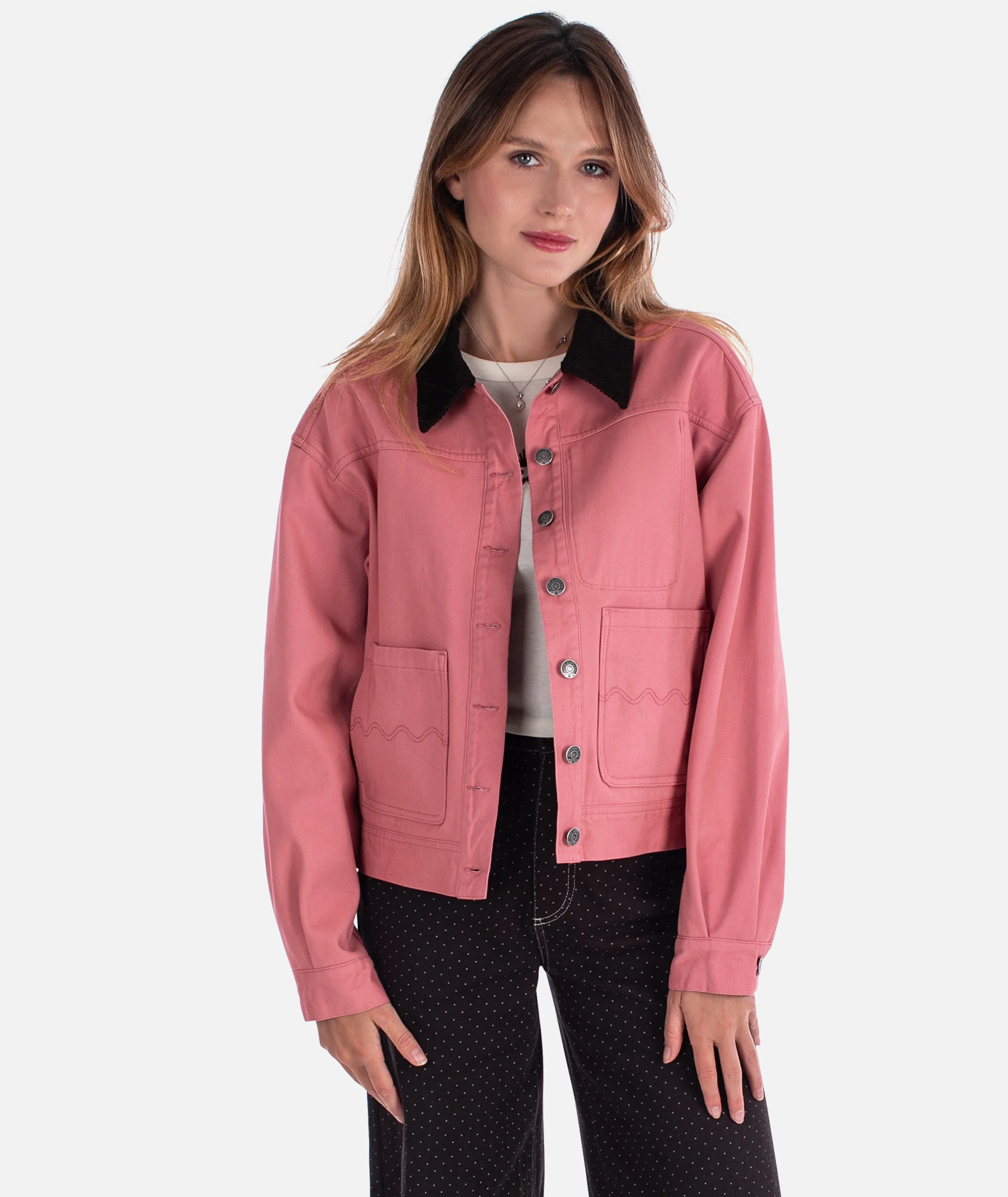 Kai Coat - Dusty Rose sold by JETTY