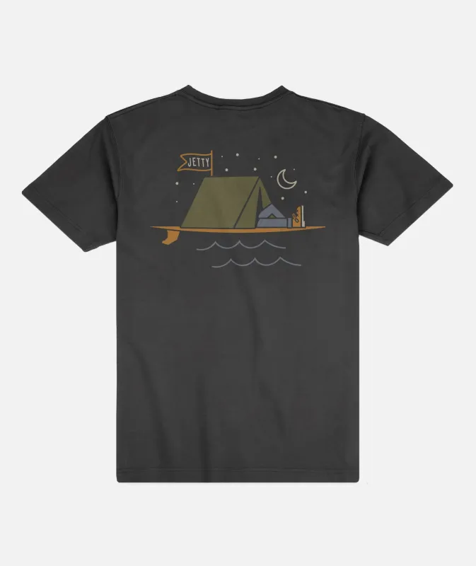 Drifter Tee - Black sold by JETTY