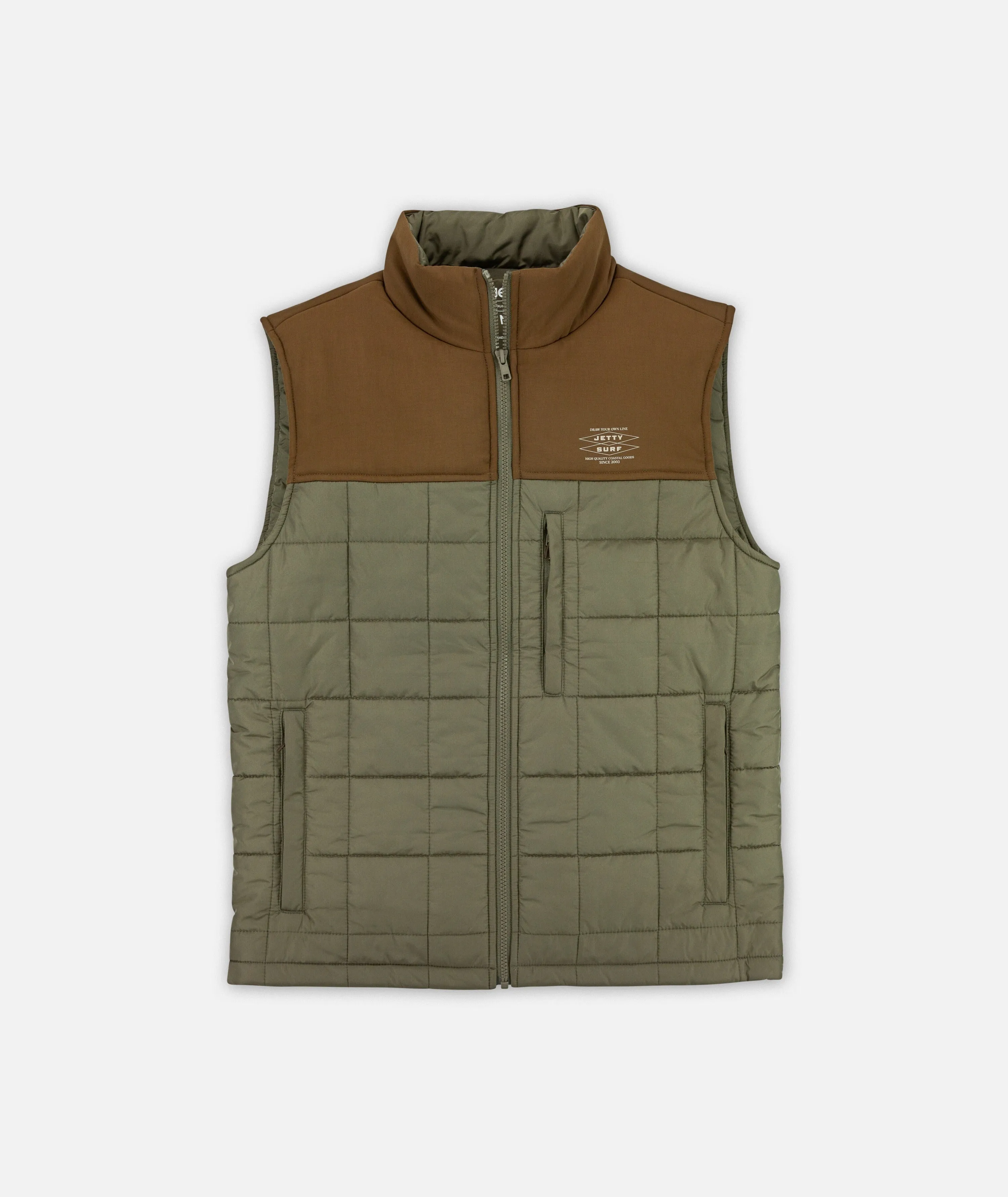 Terrace Vest - Falcon sold by JETTY