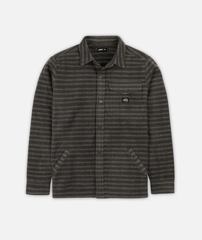 Concordia Fleece - Charcoal sold by JETTY