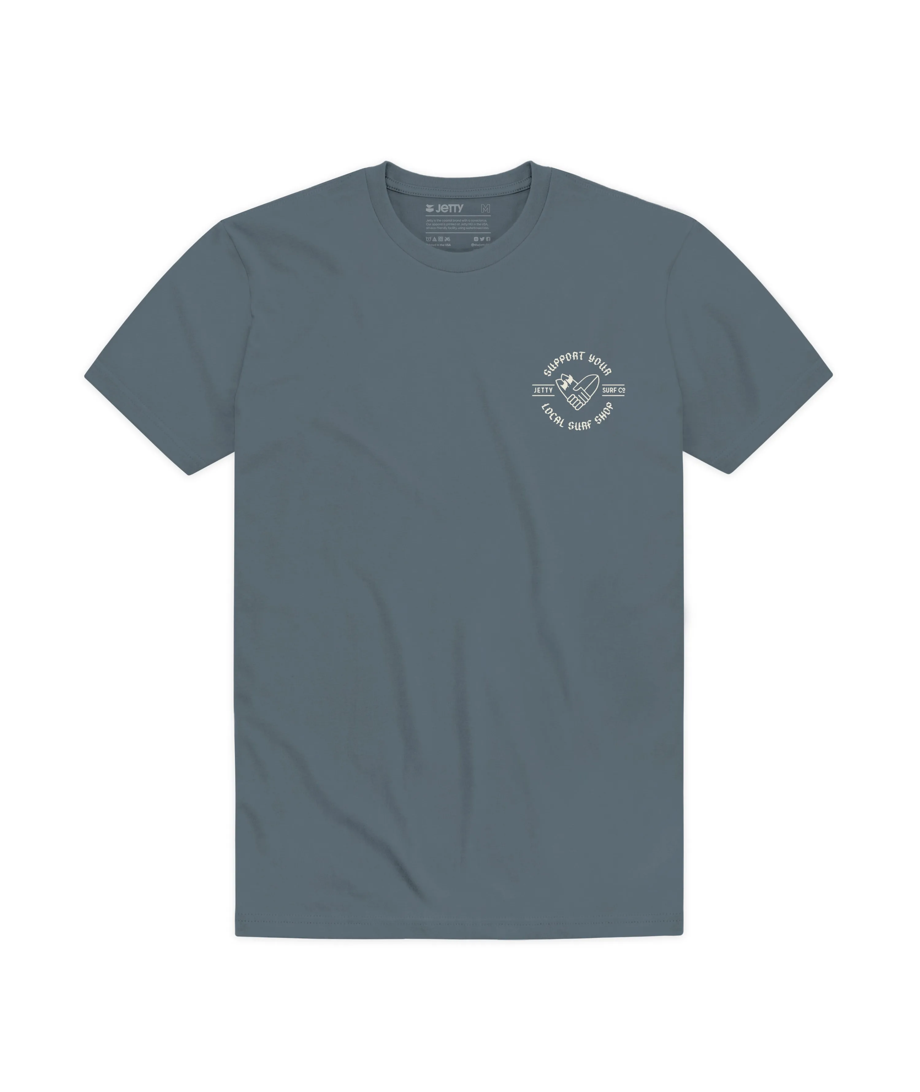 Surf Shop Day Tee - Slate sold by JETTY product image thumbnail 2