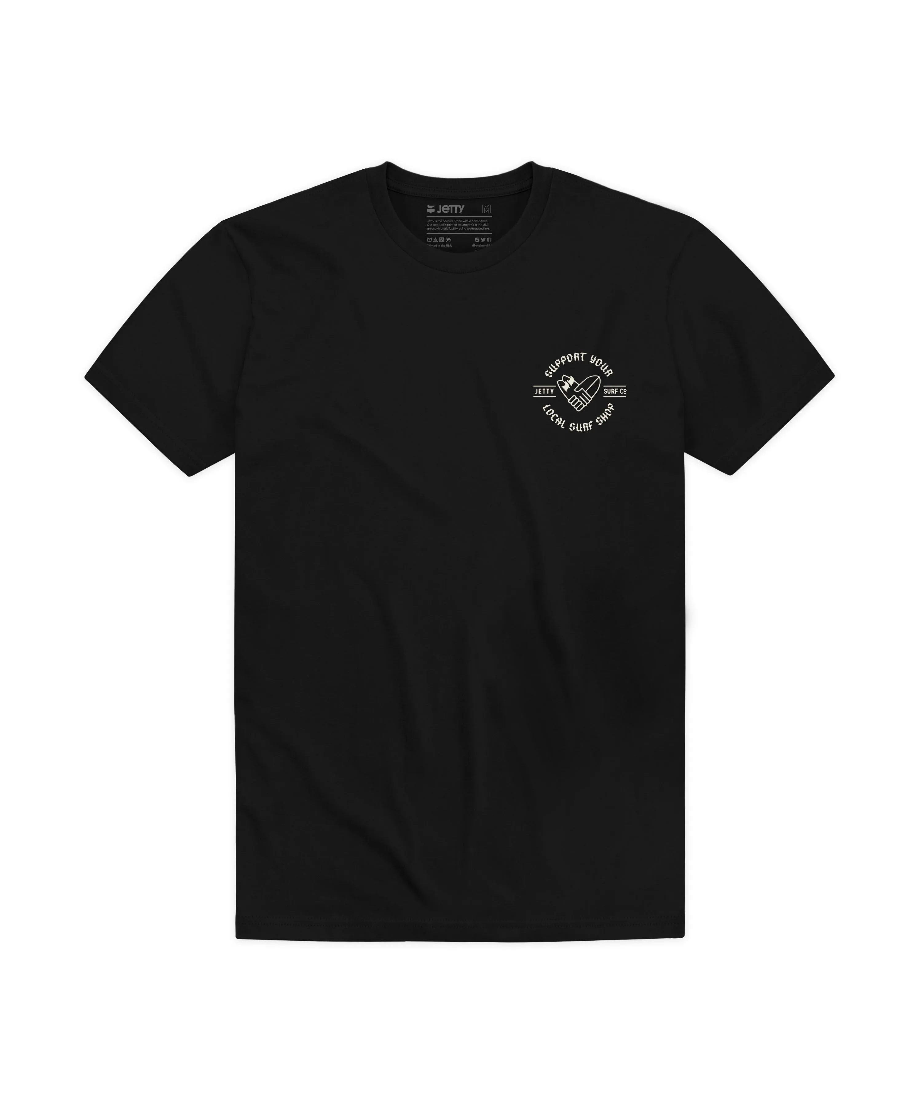 Surf Shop Day Tee - Black sold by JETTY product image thumbnail 2