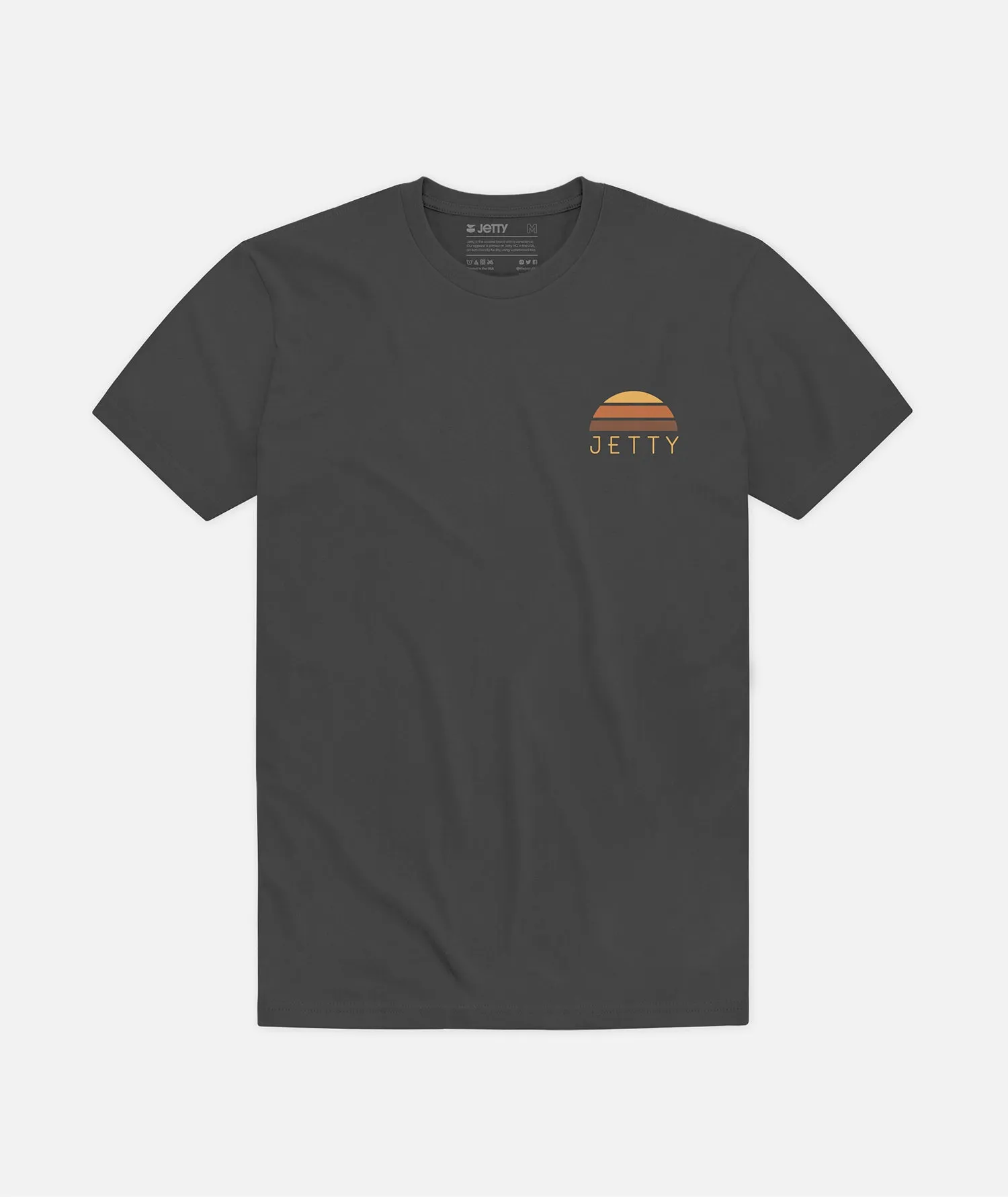 Sunup Tee - Charcoal sold by JETTY product image thumbnail 2