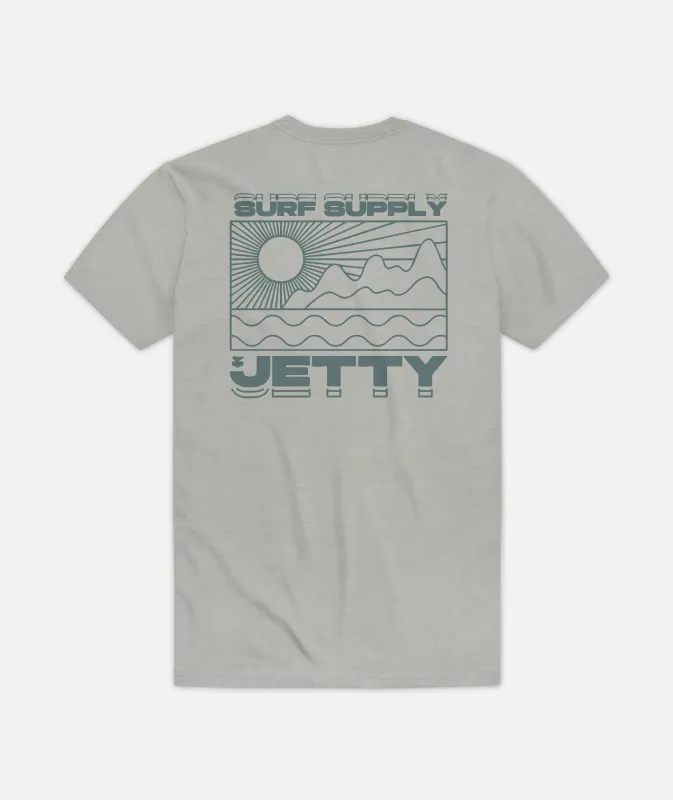 Rayflow tee - Stone sold by JETTY