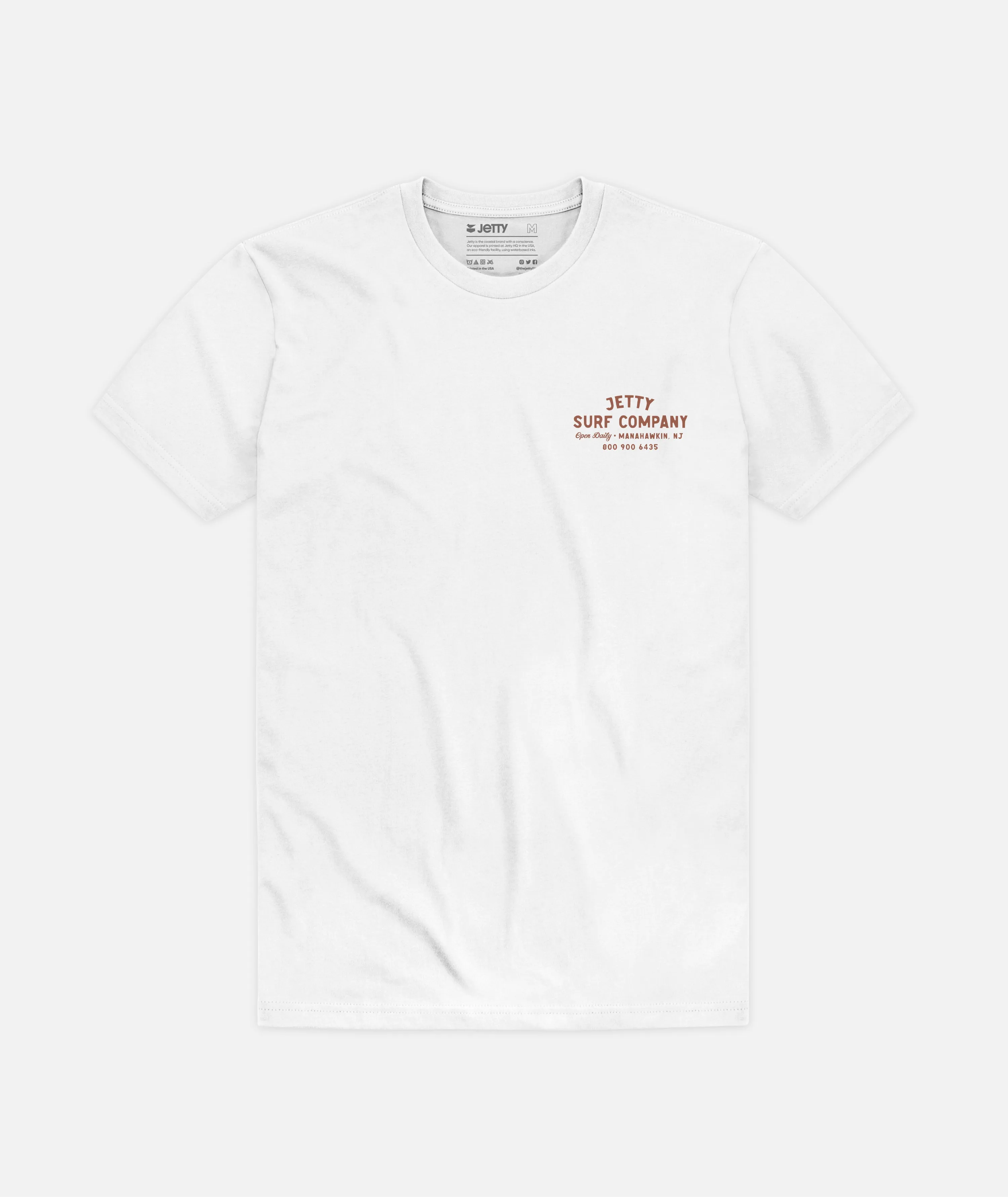 Flagship Tee - White sold by JETTY product image thumbnail 2