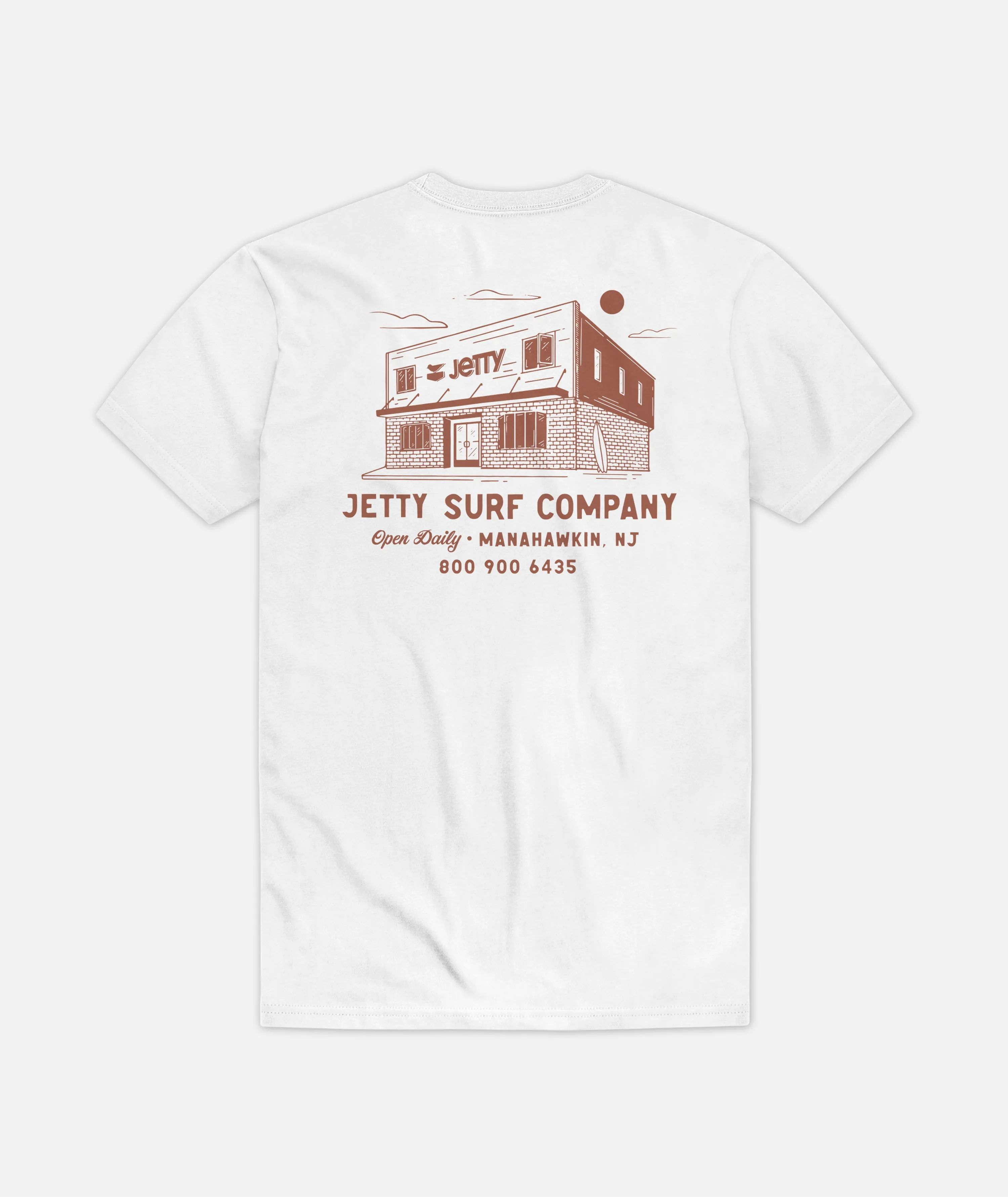 Flagship Tee - White sold by JETTY