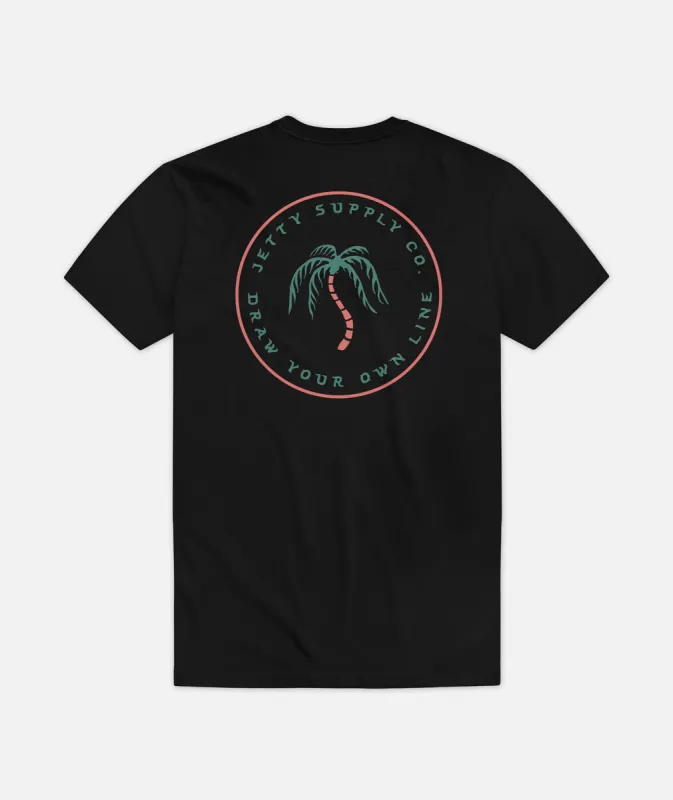 Squall Tee - Black sold by JETTY