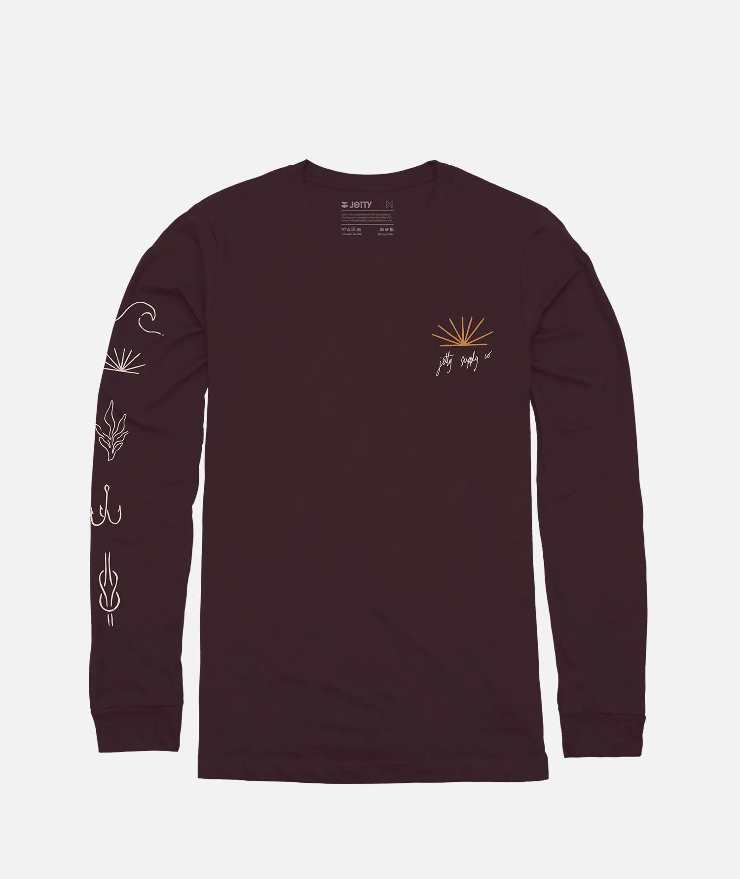 Jettison Long Sleeve - Wine sold by JETTY product image thumbnail 2