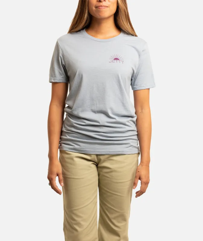 Bayou Tee - Light Blue sold by JETTY