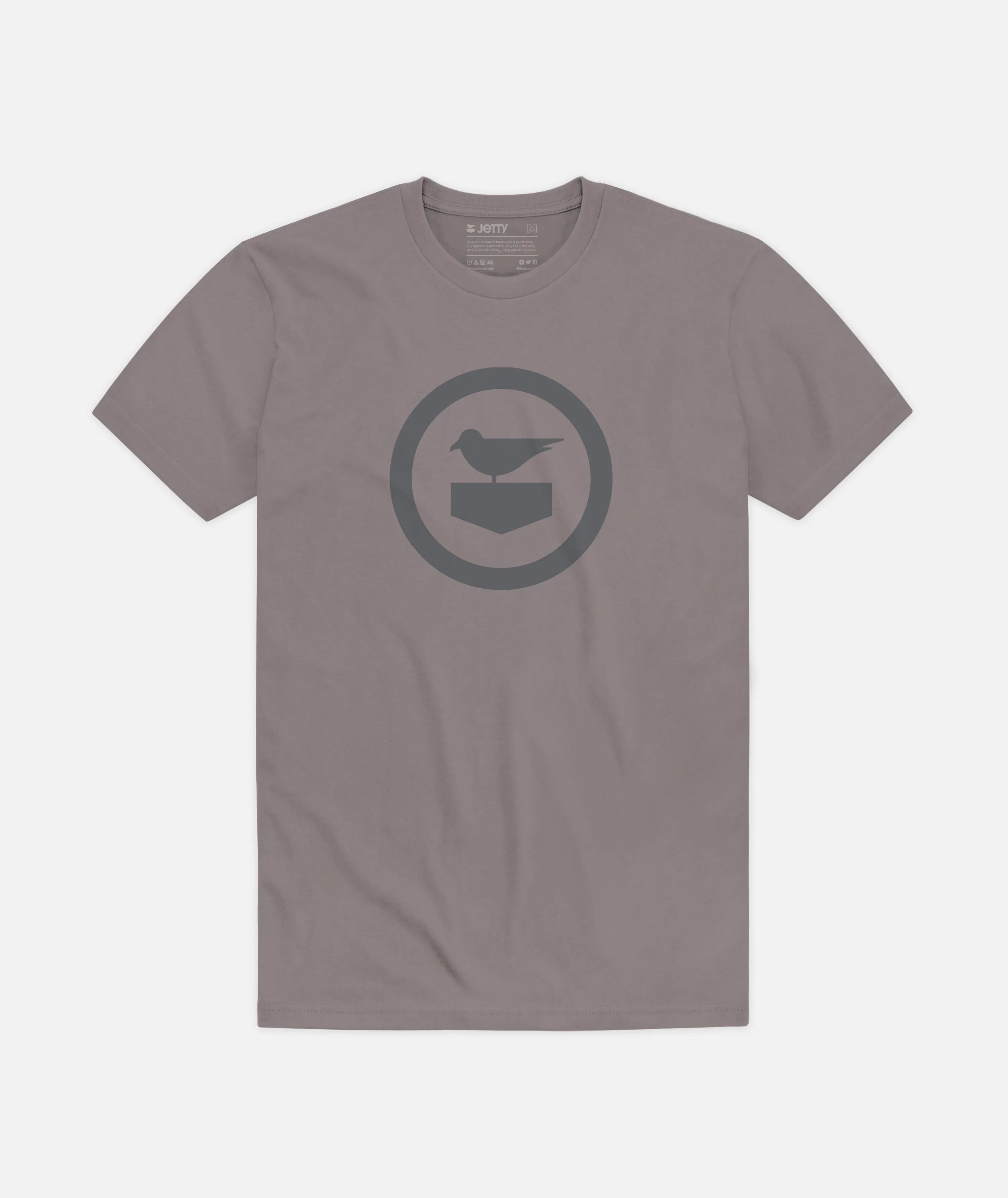 Icon Tee - Grey sold by JETTY